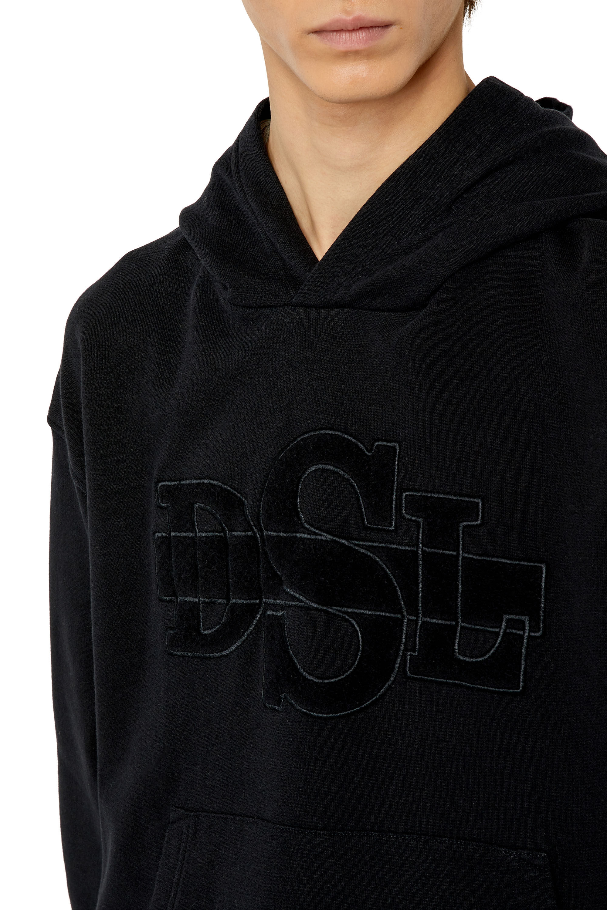 Diesel - S-MACROT-HOOD, Schwarz - Image 5