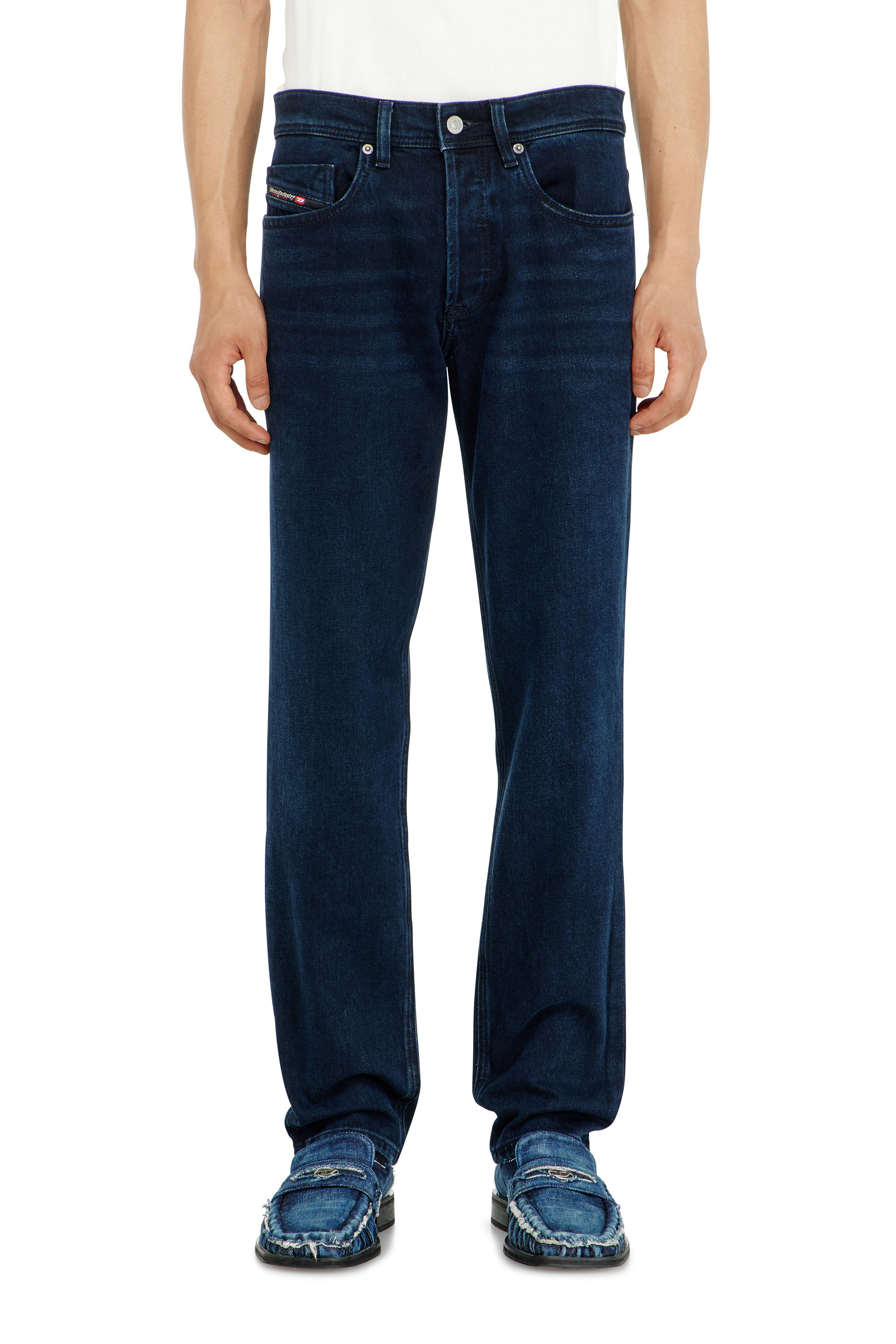 Diesel - Herren Regular Jeans 2023 D-Finitive 0KBBJ, Dunkelblau - 4