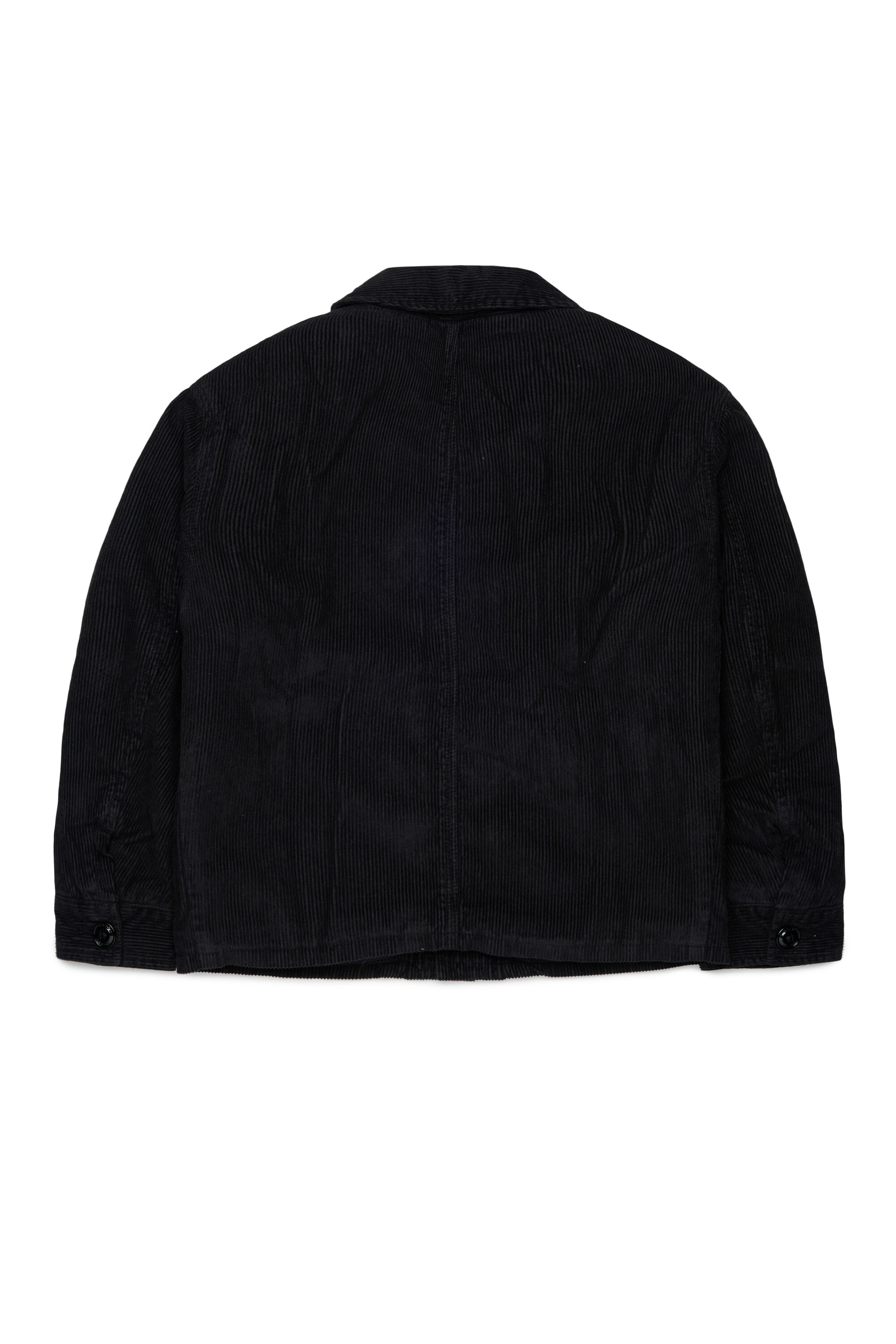 Diesel - JMILL, Man's Corduroy shirt jacket in Black - 2