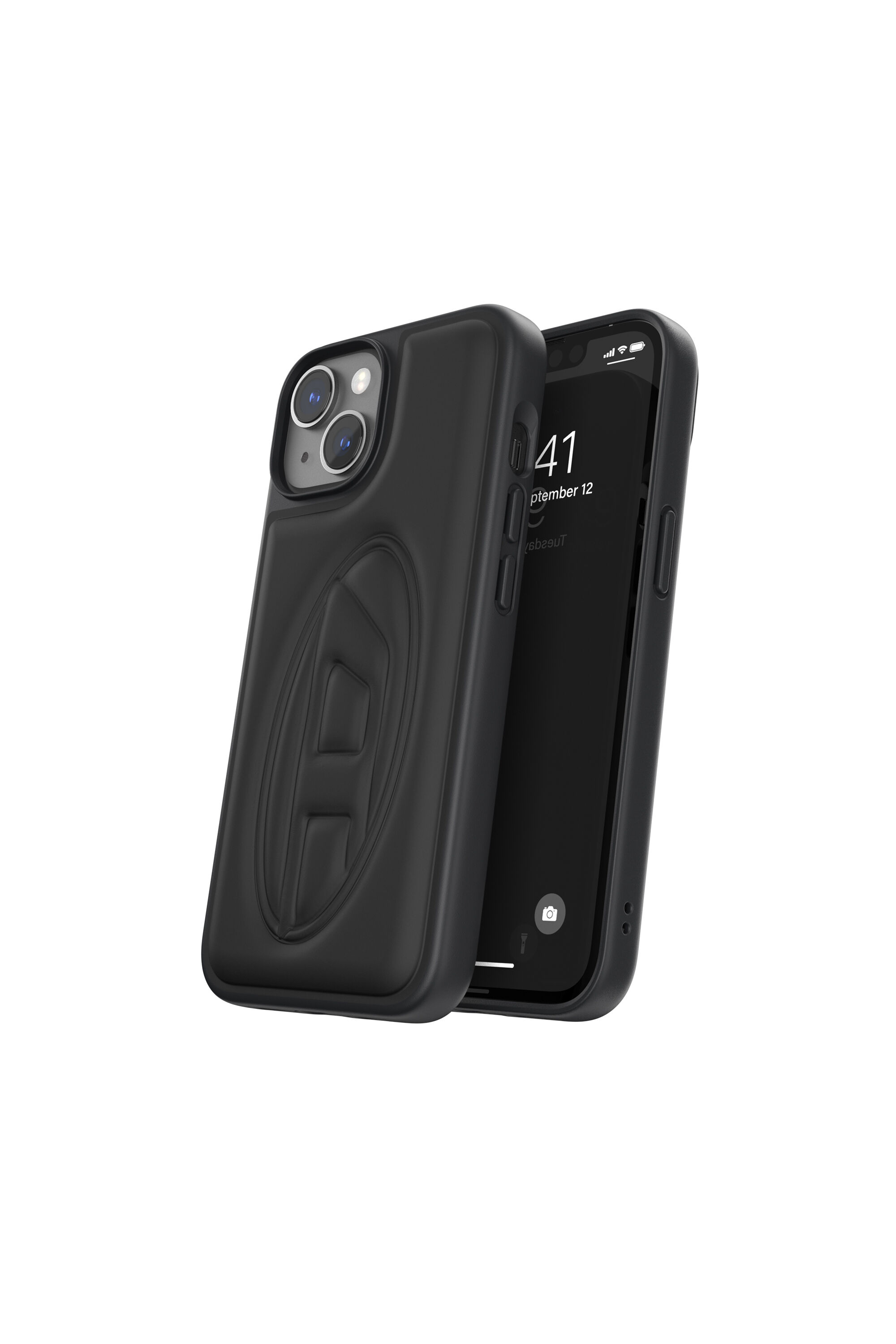 Diesel - 53406 MOULDED CASE, Unisex Handycase für iPhone 14 in Schwarz - 3