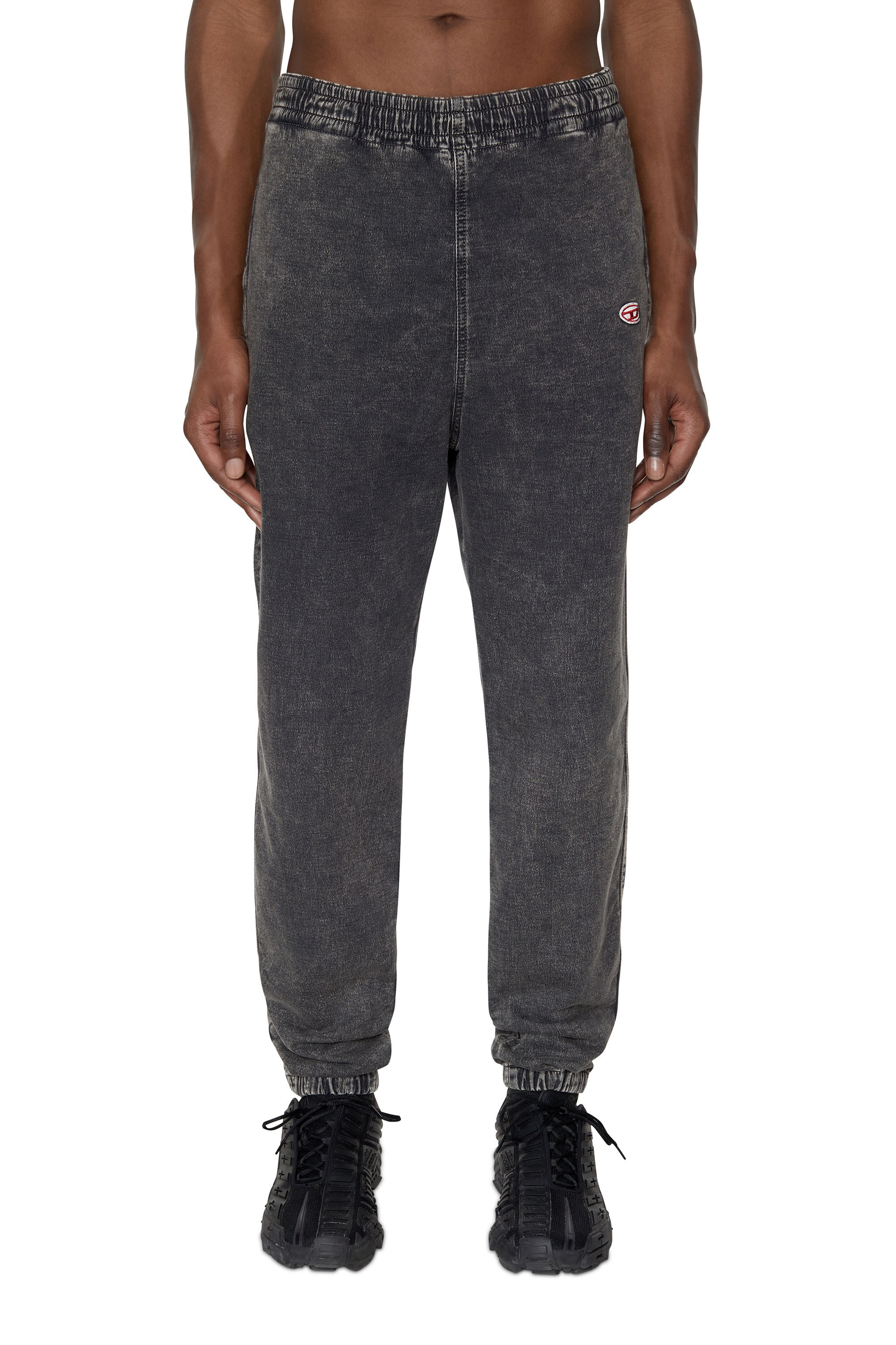 Diesel - D-Lab Track Denim 069ZF Tapered, Schwarz/Dunkelgrau - Image 3