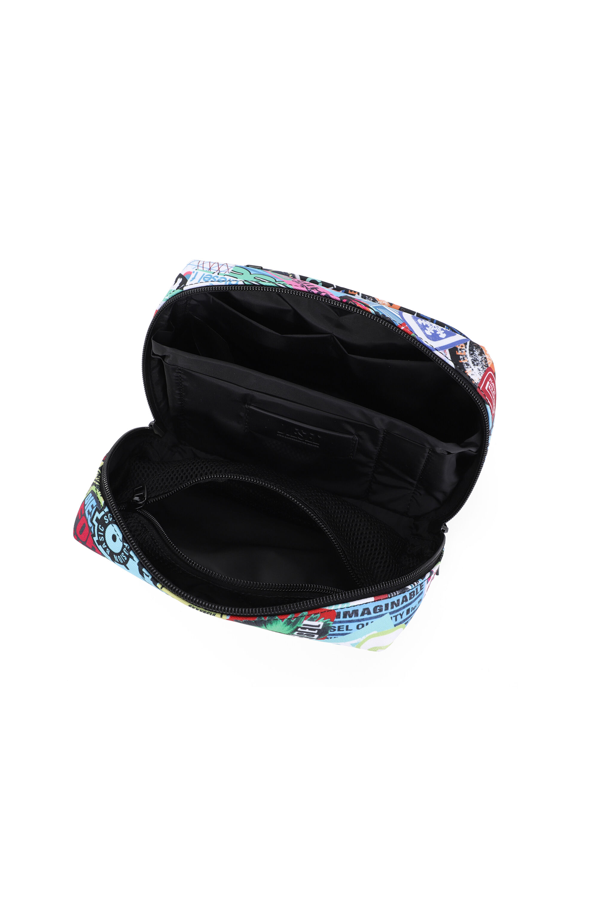 Diesel - DIESEL PC PRINTED BEAUTY CASE-STICKERS-, Unisex Beauty-Case mit Aufklebern in Bunt - 3