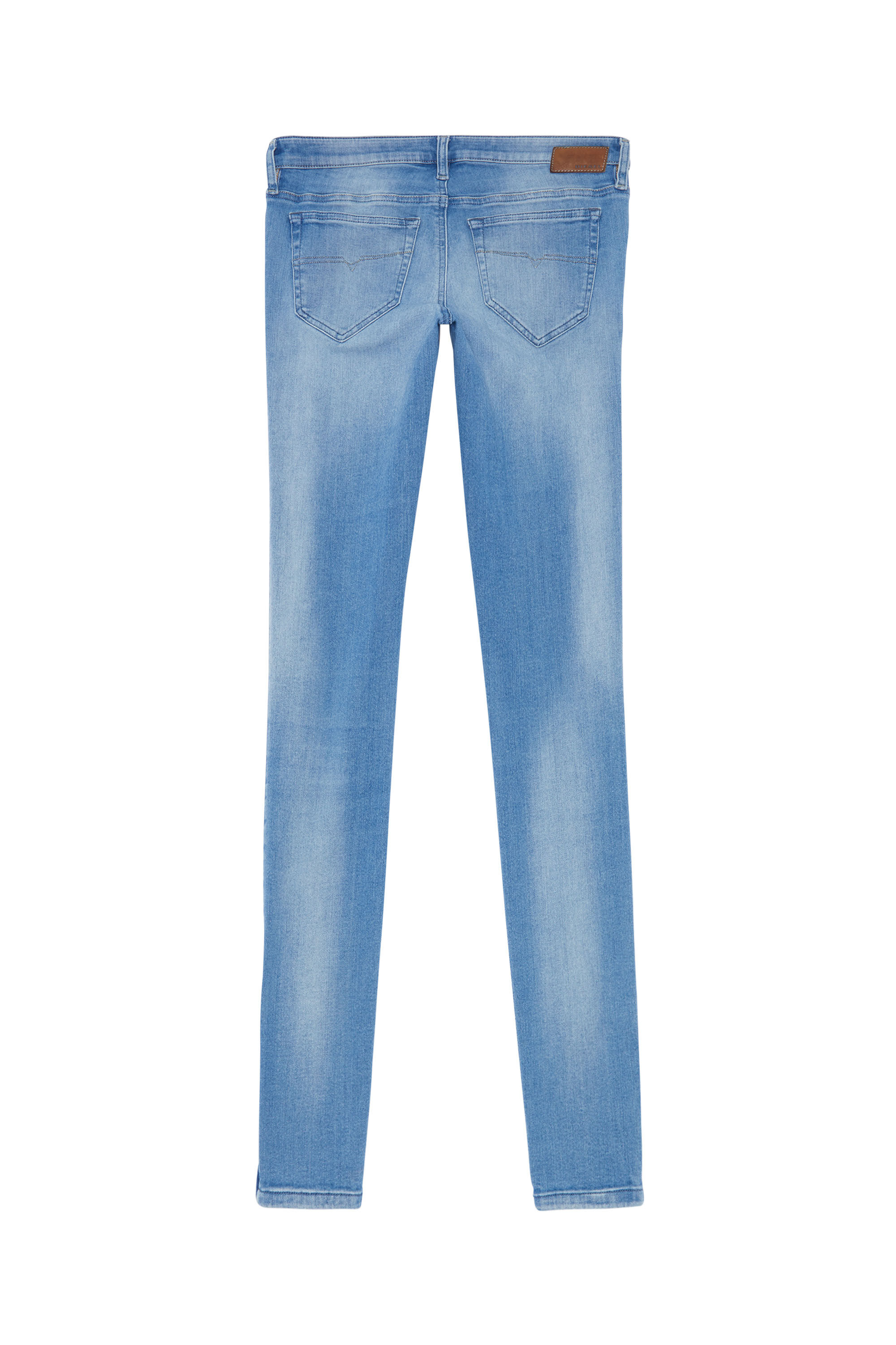 Diesel - SKINZEE-LOW-ZIP, Woman's Woman - Jeans Light blue in Light Blue - 2