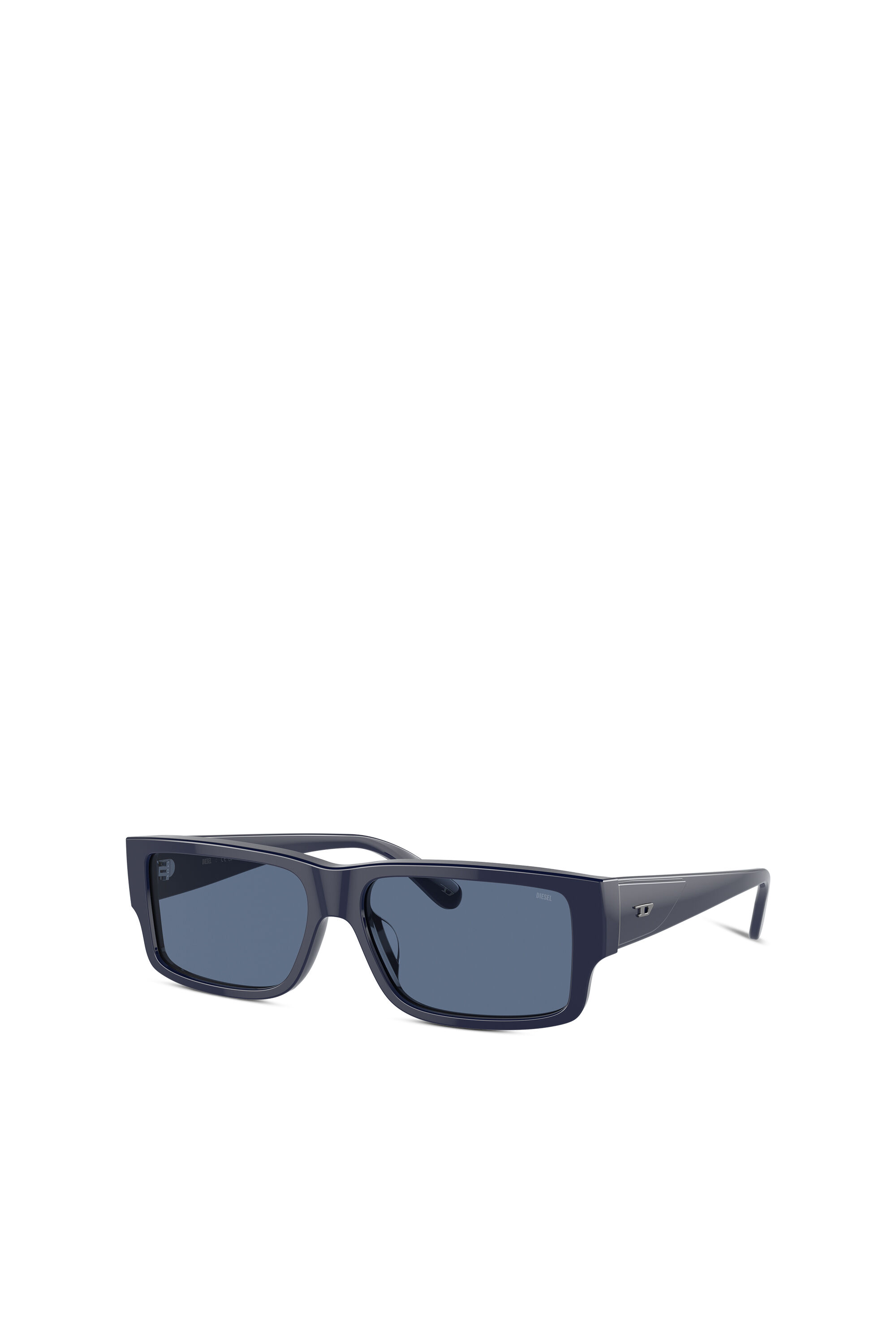 Diesel - 0DL2003, Man Rectangle sunglasses in Blue - Image 5