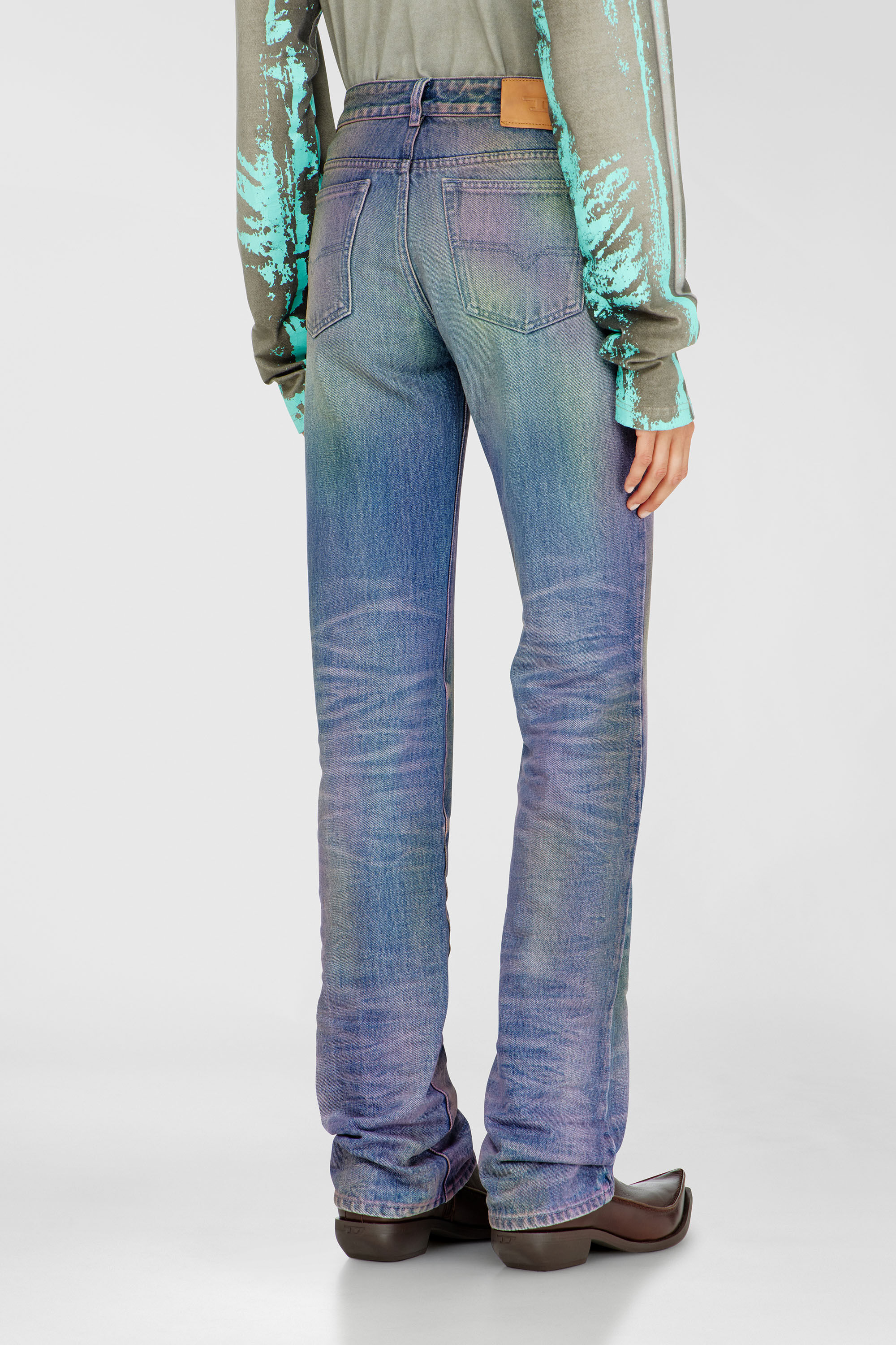 Diesel - Damen Regular Jeans D-Lie 007FW, Bunt/Blau - 5