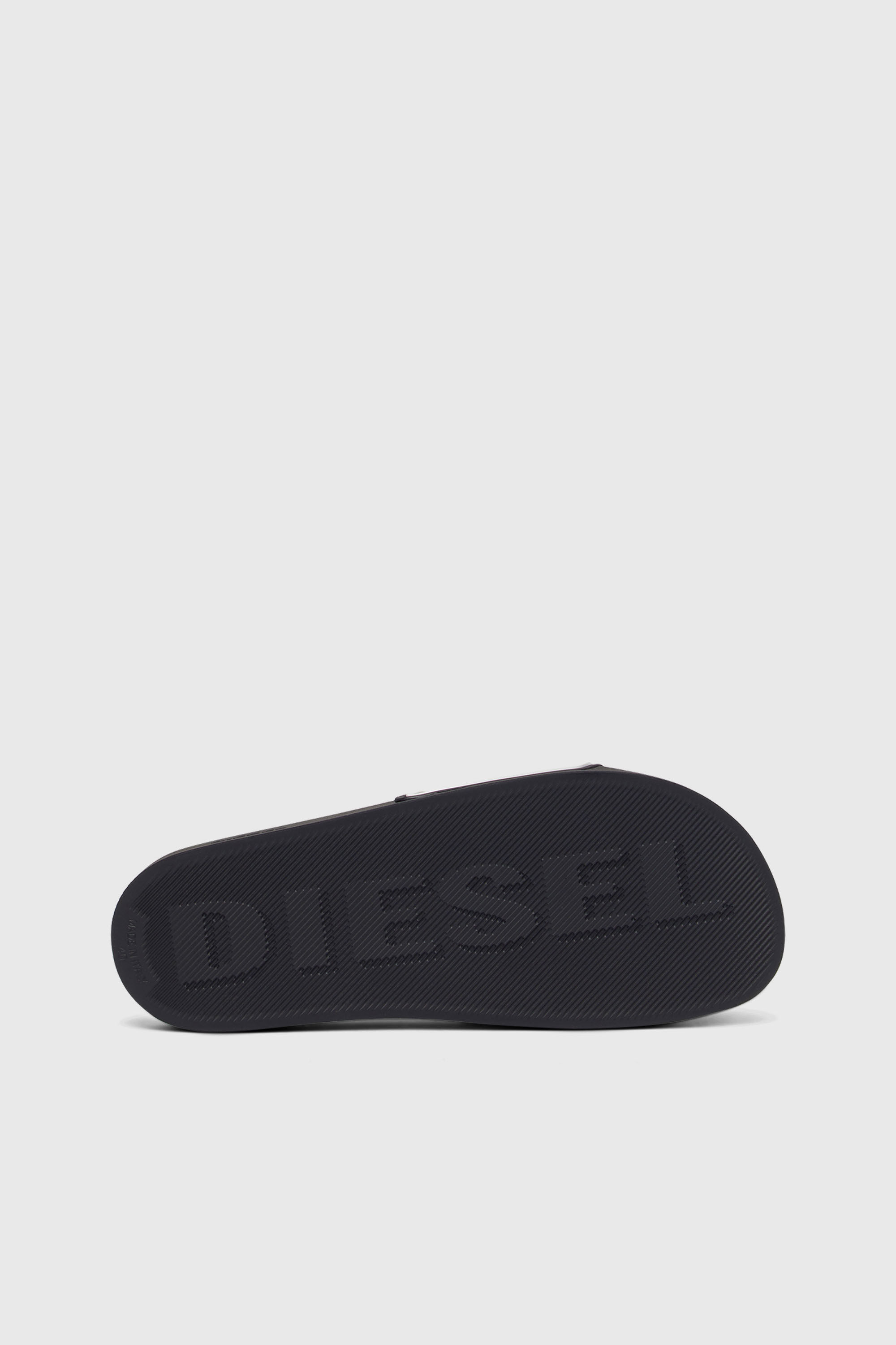 Diesel - SA-MAYEMI CC W, Damen Sa-Mayemi-Pantoletten aus Gummi mit Logopr&auml;gung in Schwarz - 5