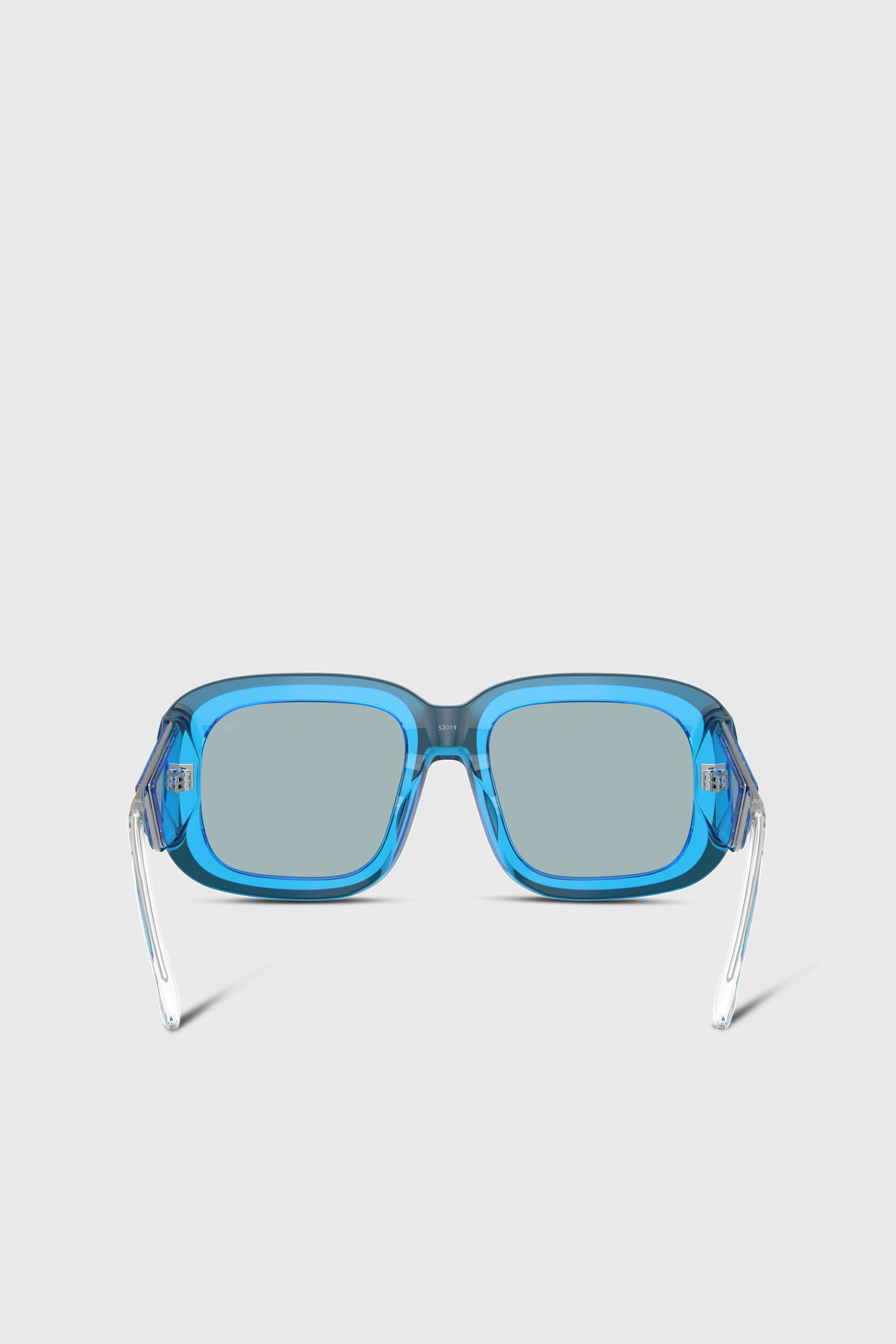 Diesel - 0DL2015U, Unisex Quadratische Sonnenbrillen in Braun/Blau - 3