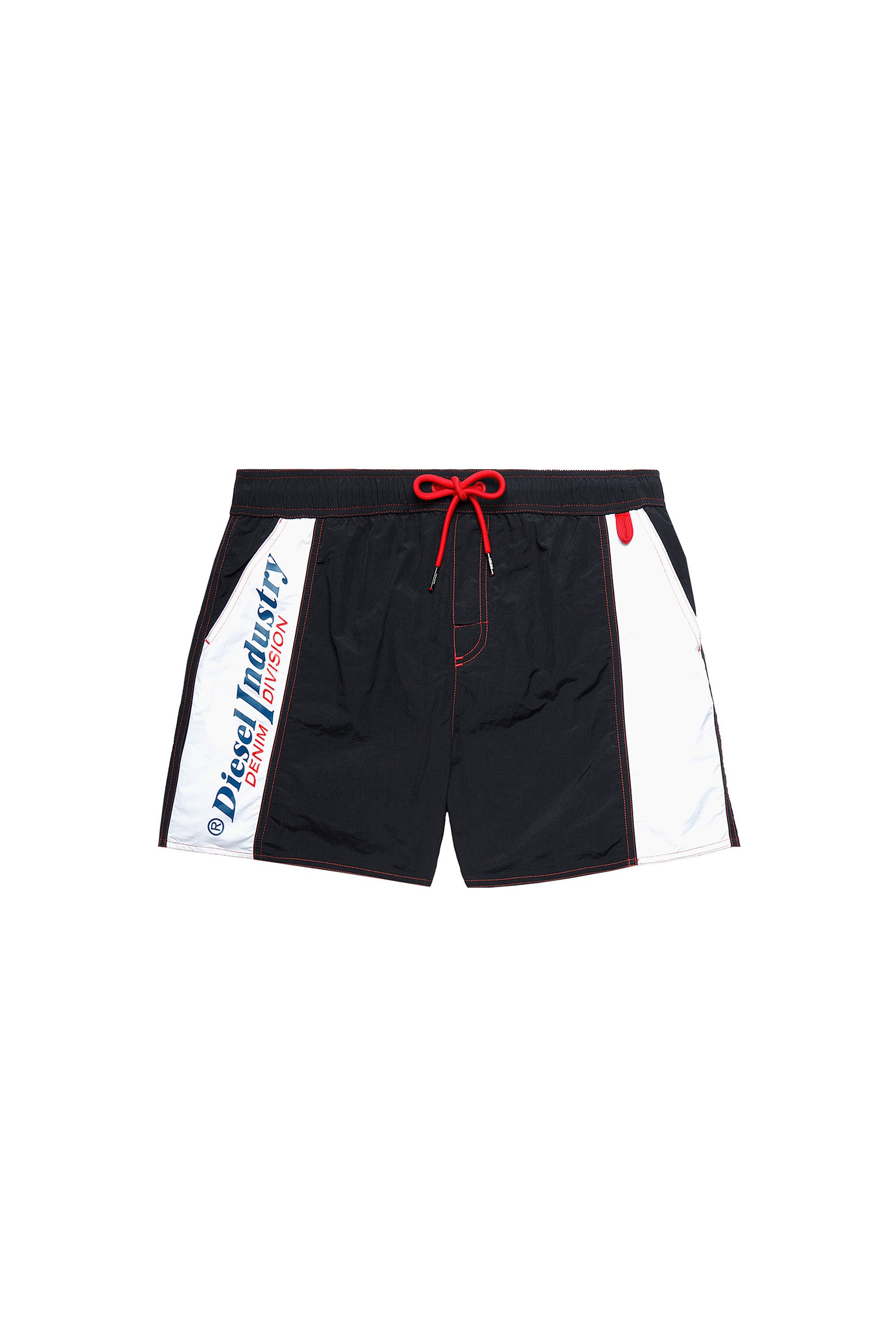 Diesel - BMBX-CAYBAY CALZONCINI, Schwarz - Image 2