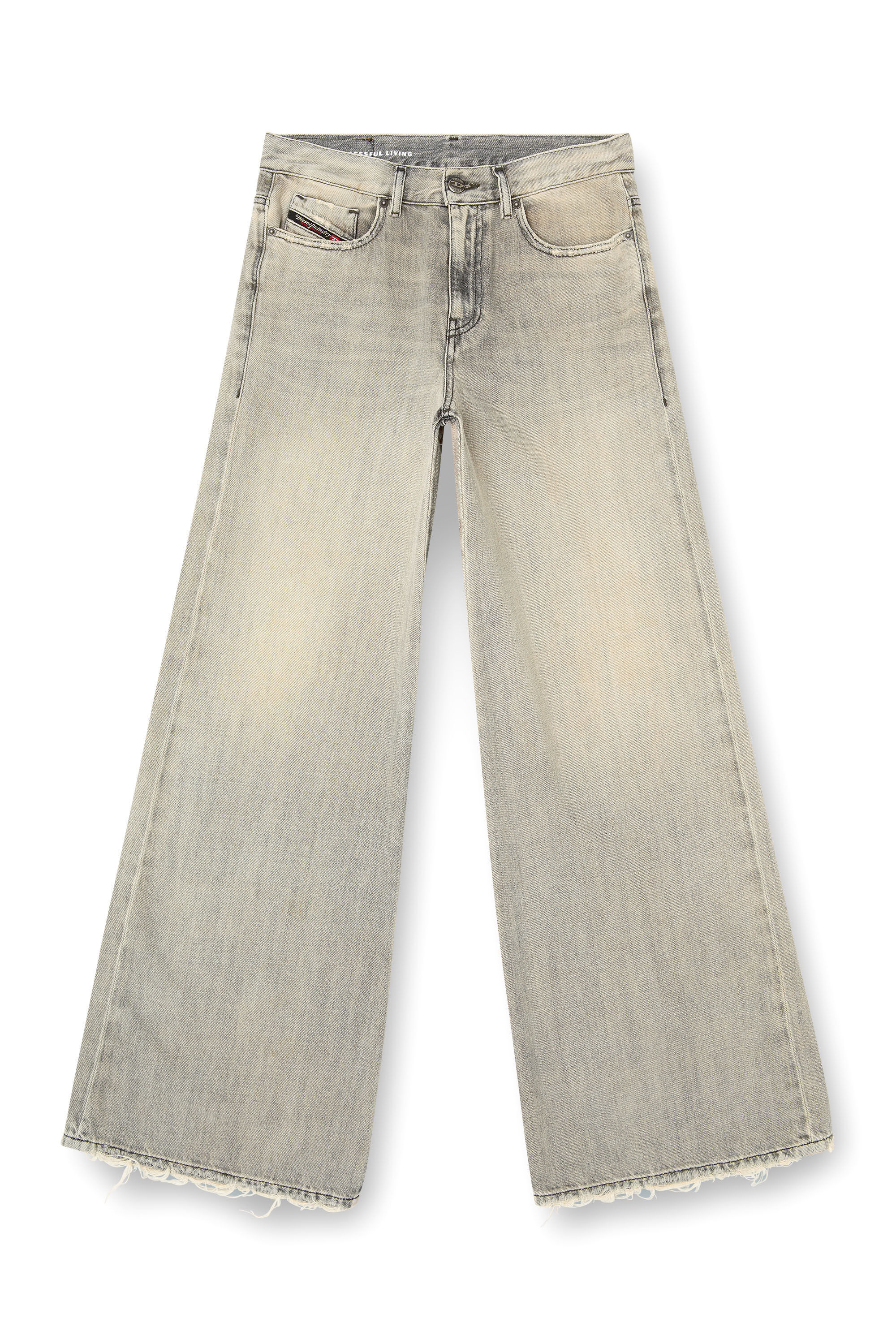 Diesel - Damen Flare Jeans 1978 D-Akemi 068RU, Grau - 6