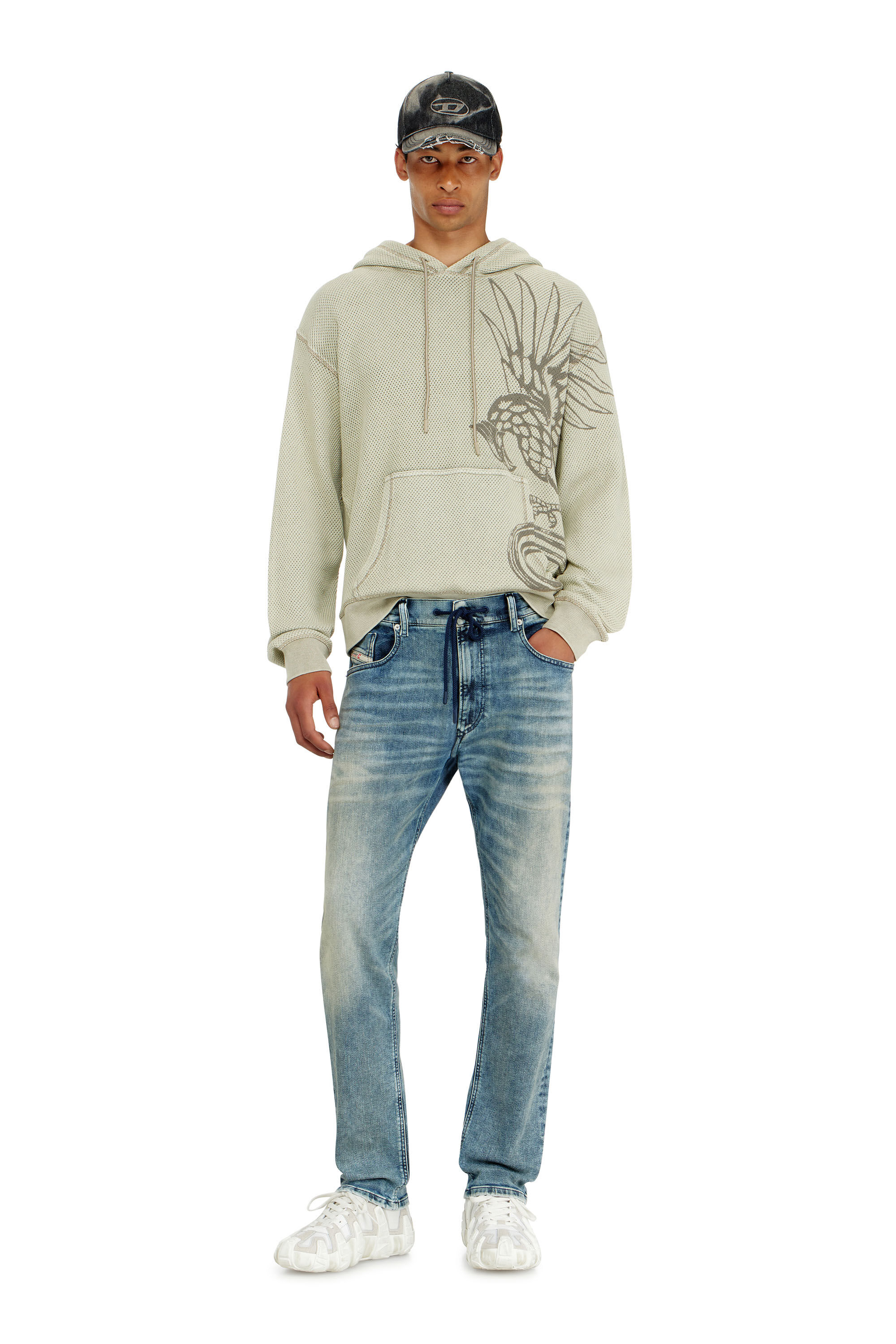 Diesel - Herren Regular 2032 D-Krooley Joggjeans&reg; 09N63, Hellblau - 1