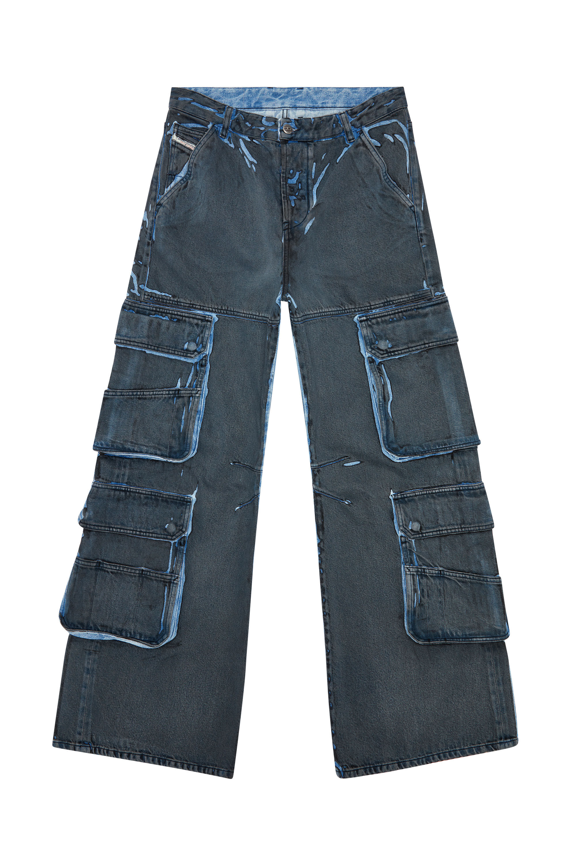 Diesel - Straight Jeans 1996 D-Sire 09K45, Dunkelblau - Image 2