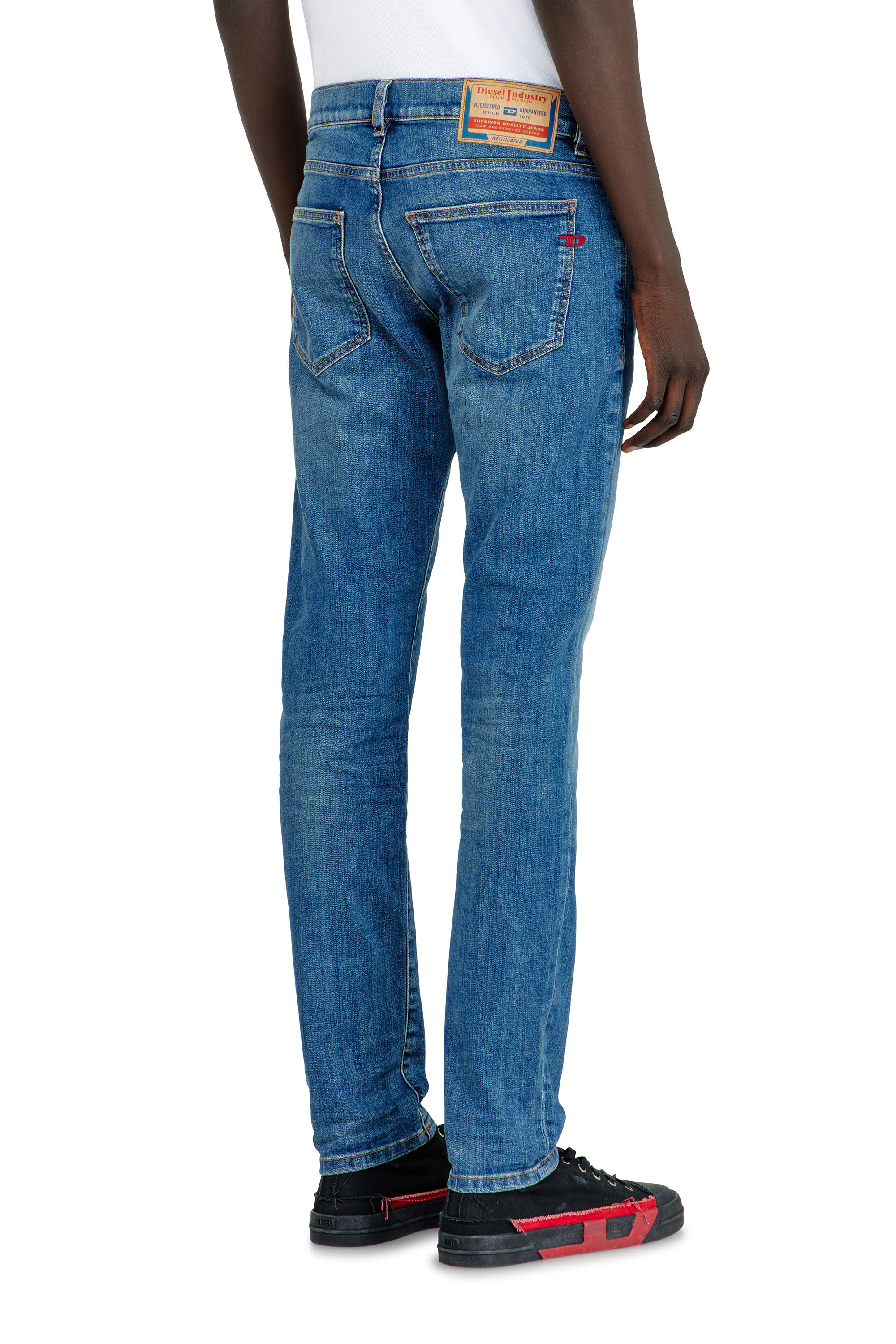 Diesel - Herren Slim Jeans 2019 D-Strukt 0KIAL, Hellblau - 5