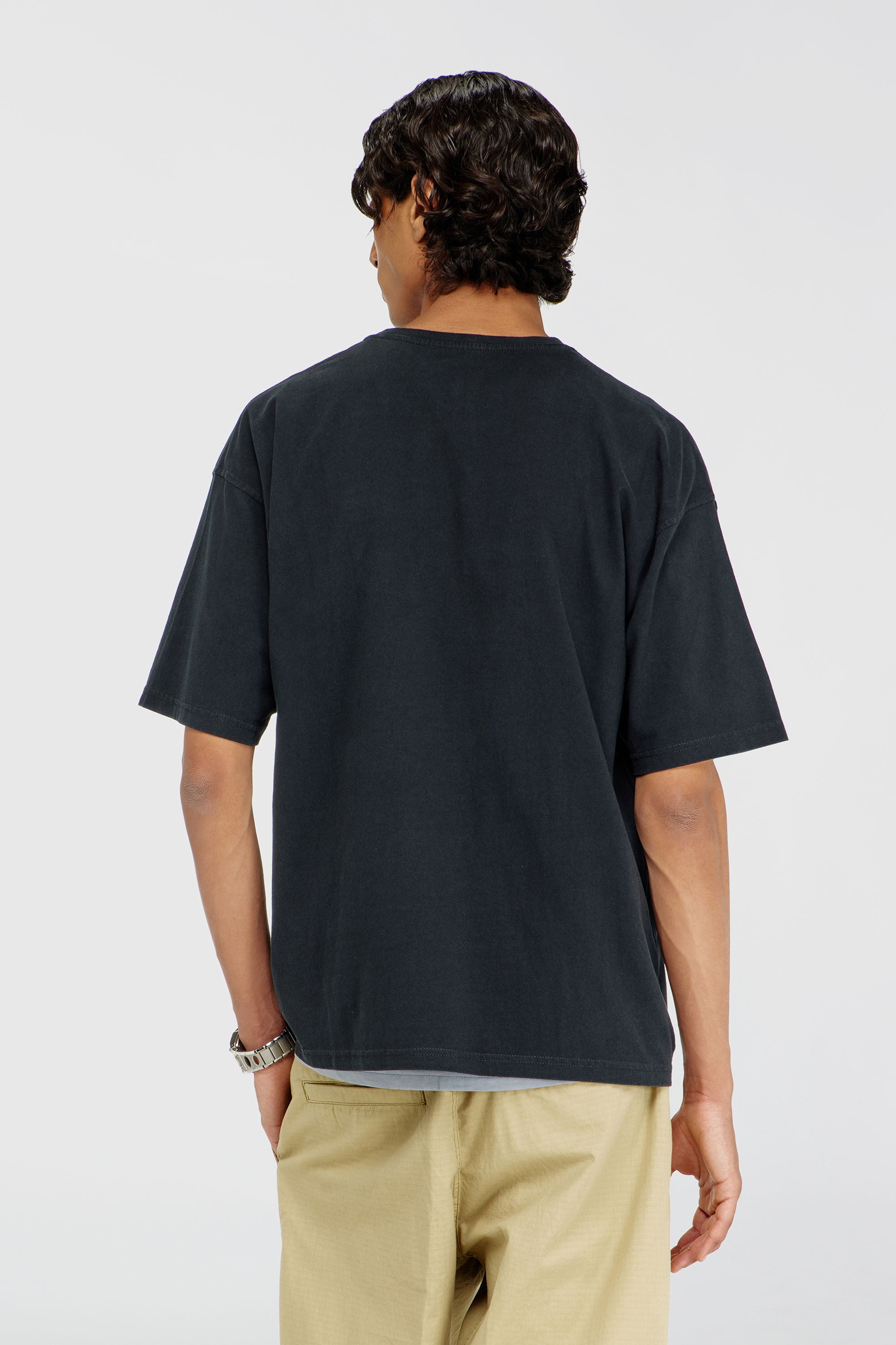 Diesel - T-BOXT-N14, Herren T-Shirt mit beflocktem Distressed-Logo in Schwarz - 4