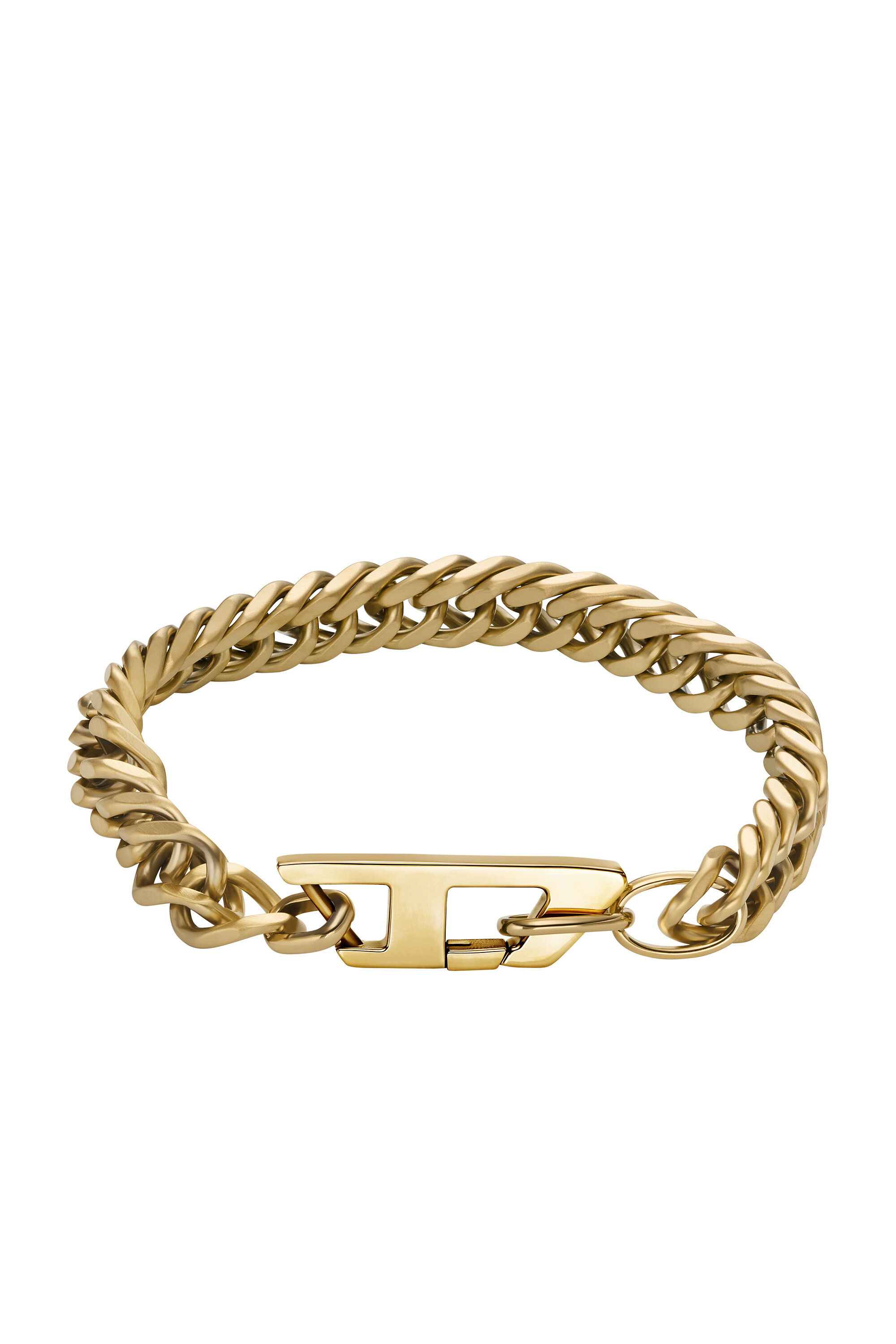 Diesel - DX1511710, Unisex Kettenarmband aus mattgoldenem Edelstahl in Gold - 1