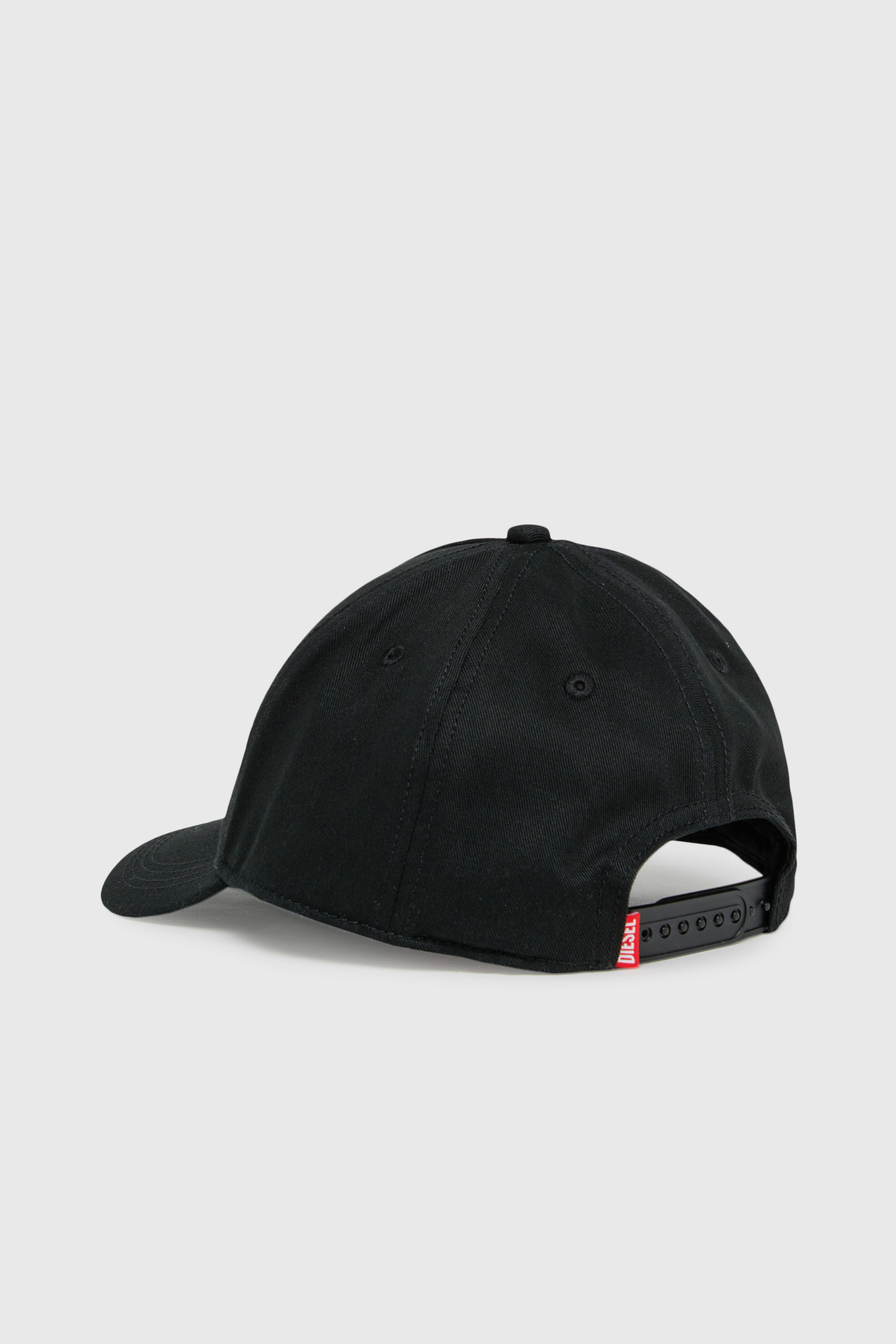 Diesel - FLIMO, Herren Baseballcap mit Oval D Logo-Print in Schwarz - 2