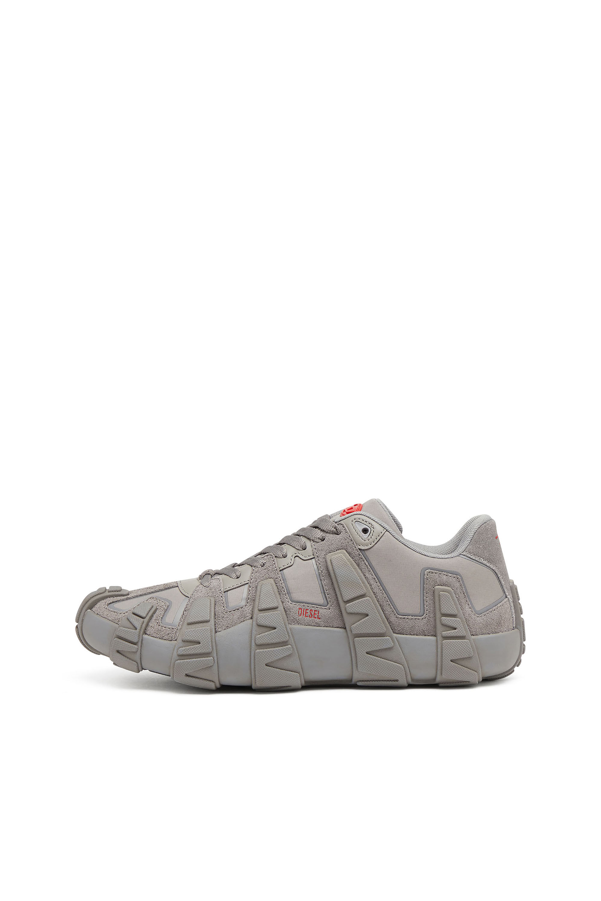 Diesel - S-D-GRIFFE LOW, Herren S-D-Griffe - Turnschuhe aus Nylon in Grau - 8