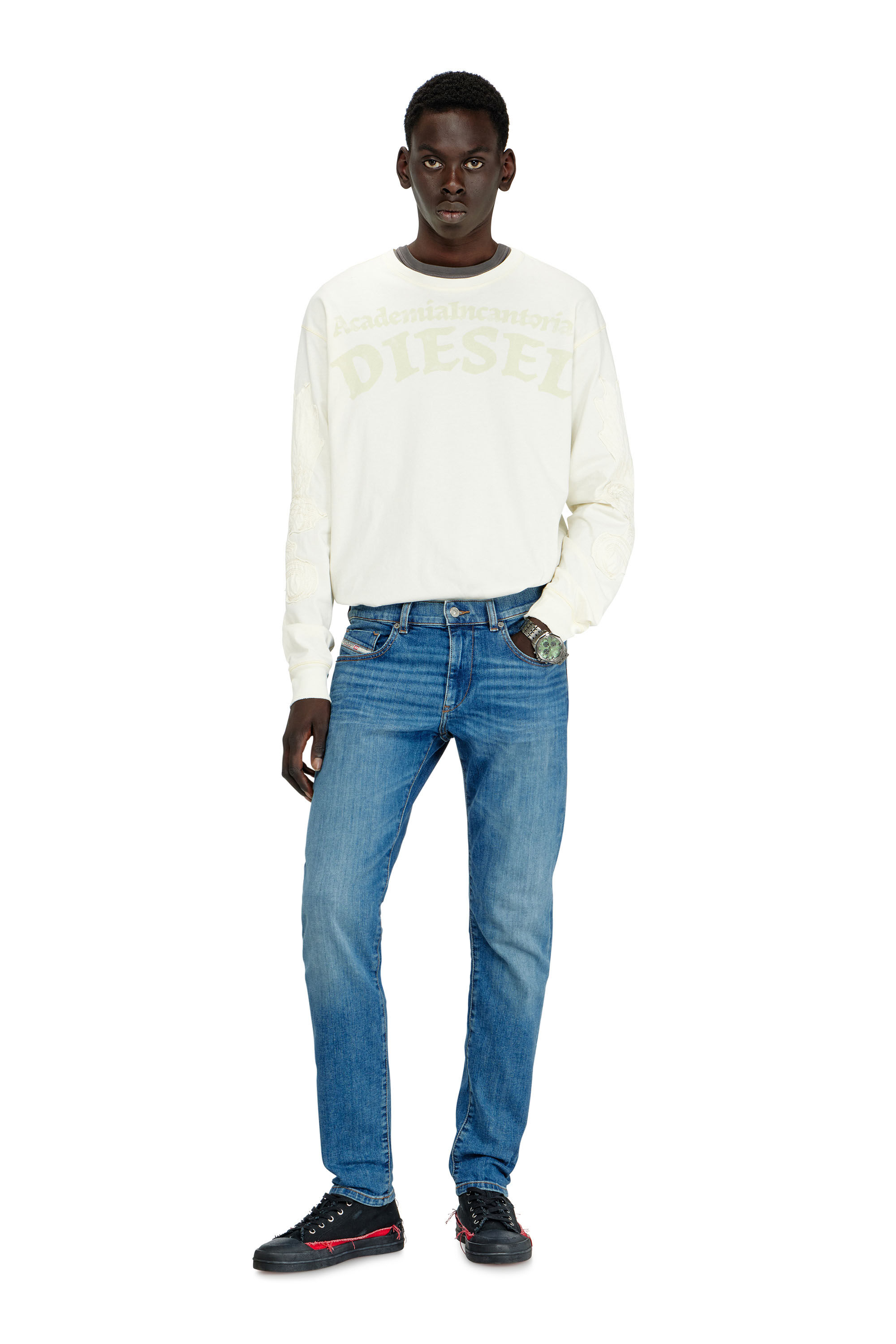 Diesel - Herren Slim Jeans 2019 D-Strukt 0KIAL, Hellblau - 1