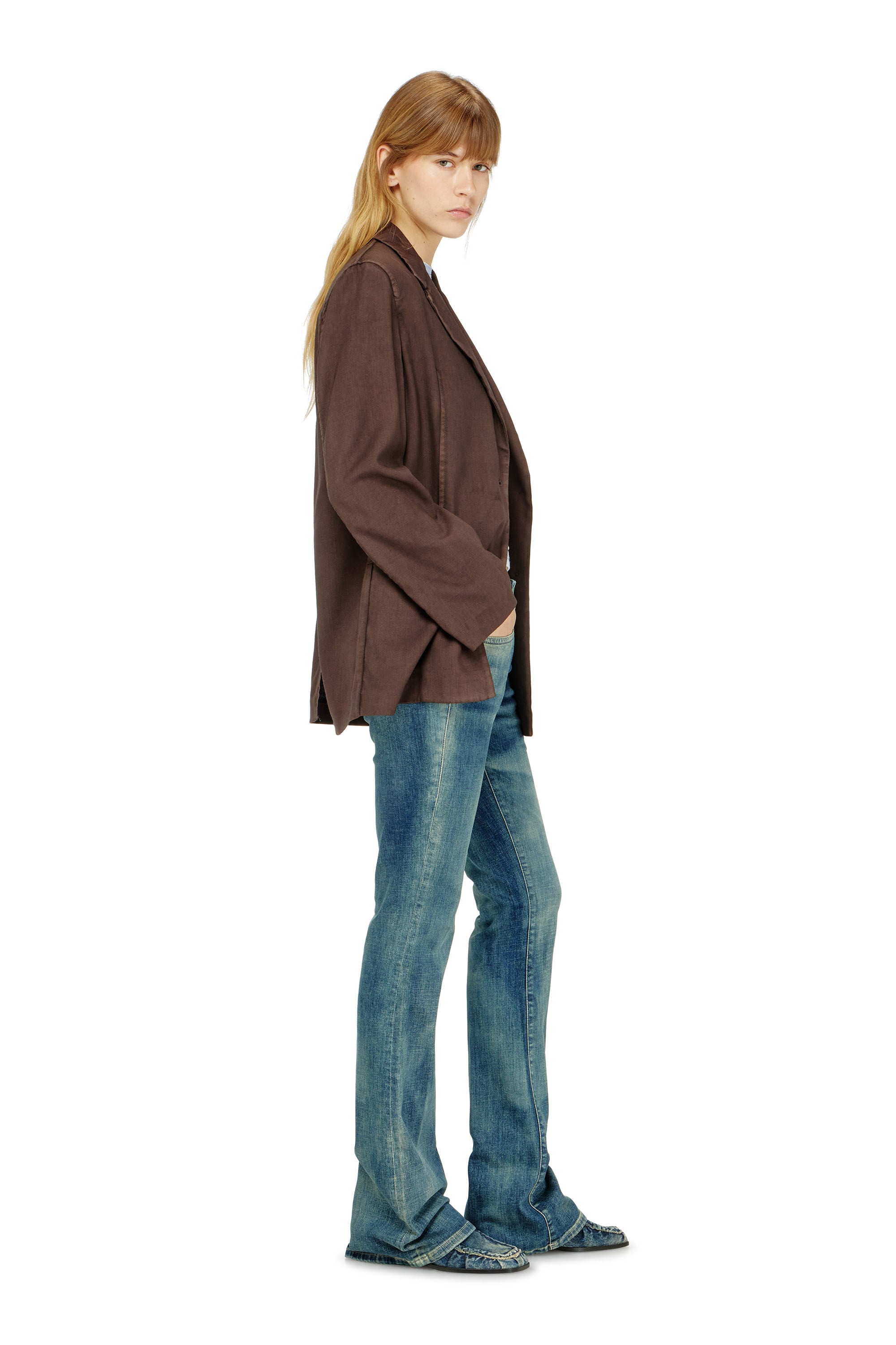 Diesel - Damen Bootcut Jeans 1969 D-Ebbey 09P41, Mittelblau - 2