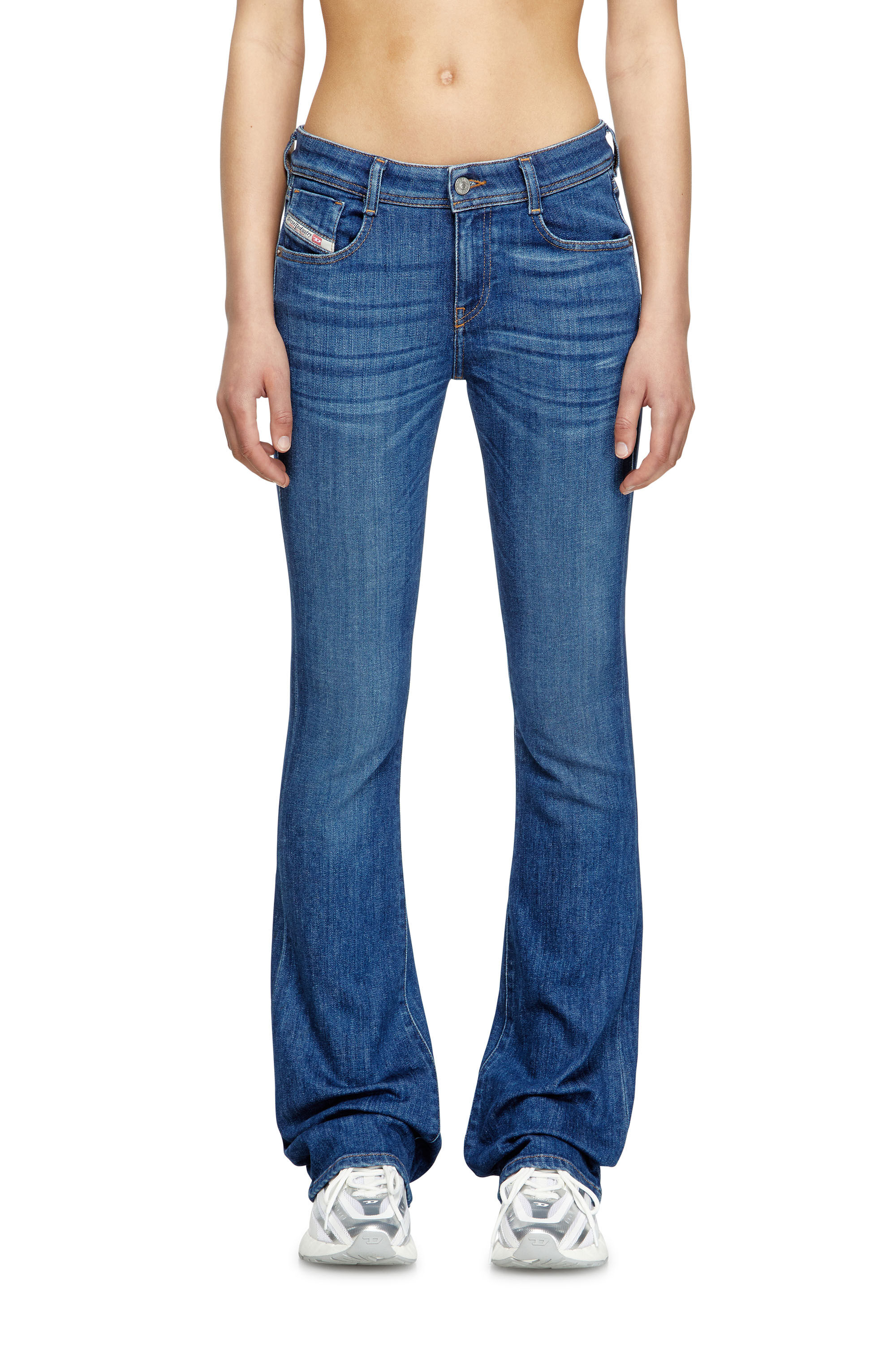 Diesel - Damen Bootcut Jeans 1969 D-Ebbey 0DBDN, Schwarz/Dunkelgrau - 2
