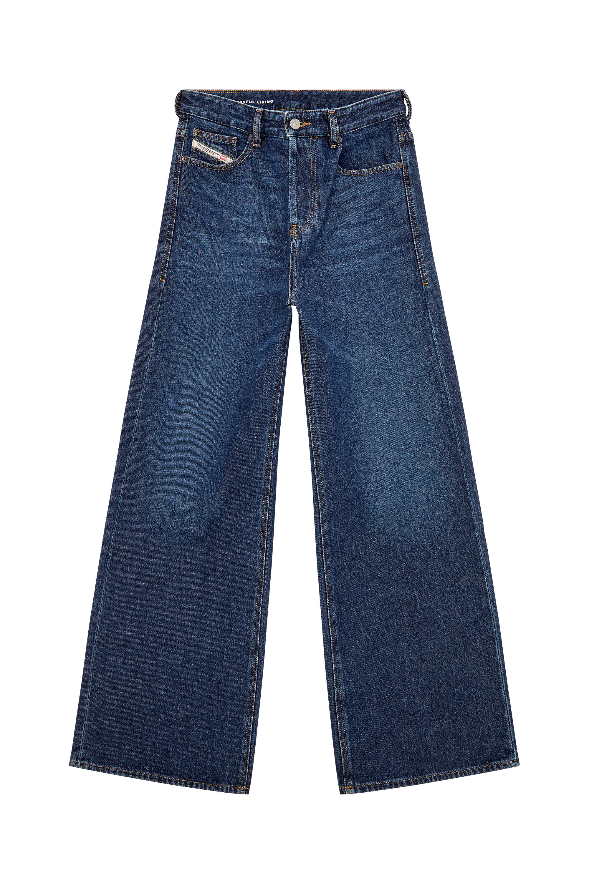 Diesel - Straight Jeans 1996 D-Sire 09C03, Dunkelblau - Image 2