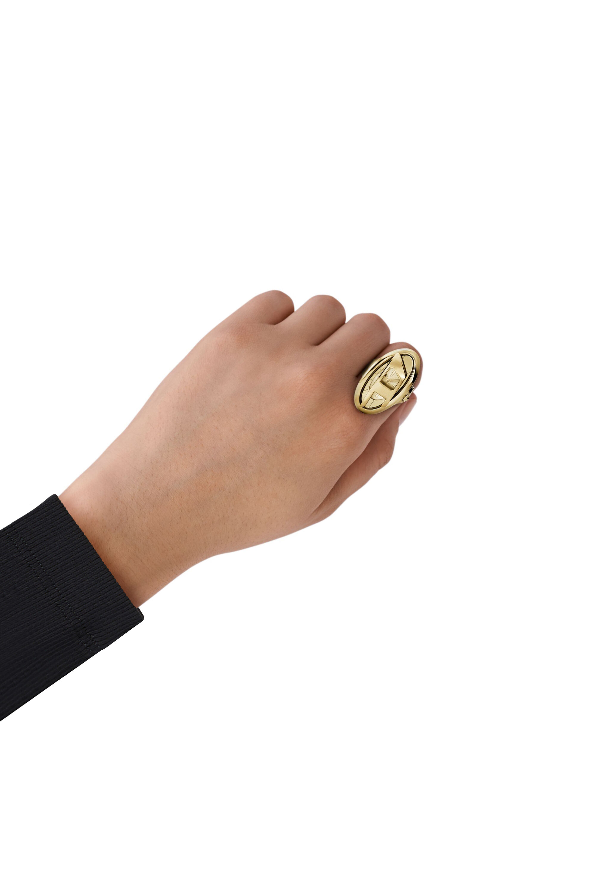 Diesel - DZ5626 WATCH, Damen D-Era Gold-Tone Edelstahl Ringuhr in Gold - 5
