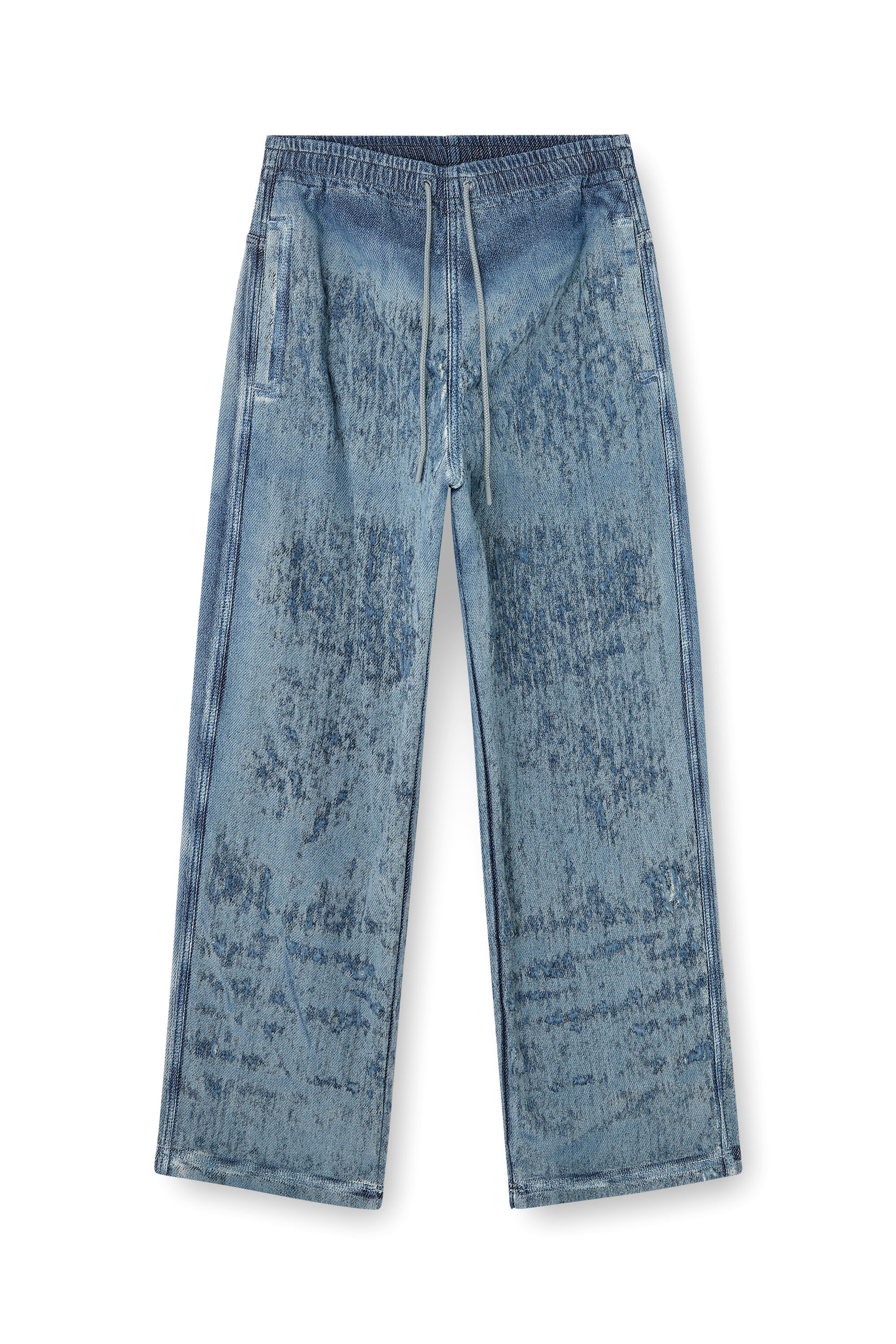 Diesel - Herren Relaxed Jeans D-Enimos 068RQ, Mittelblau - 2