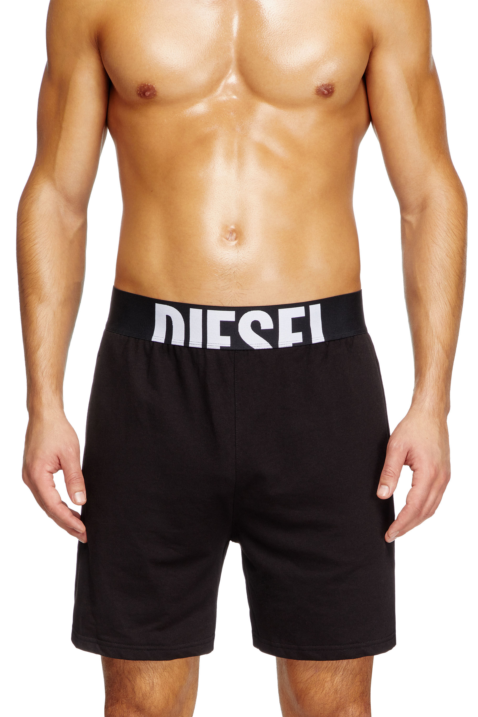 Diesel - DYLAN-D-POP, Herren Pyjamashorts in Schwarz - 3