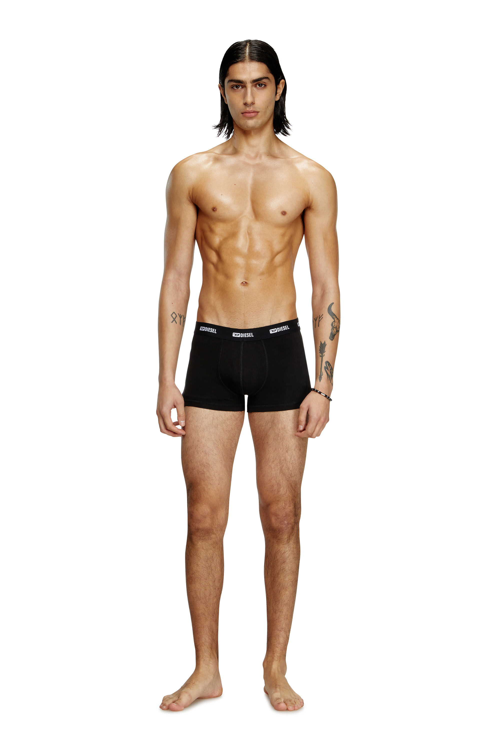 Diesel - DAMIEN-UTLT-3PACK, Herren Retropants im Dreierpack in Schwarz - 1