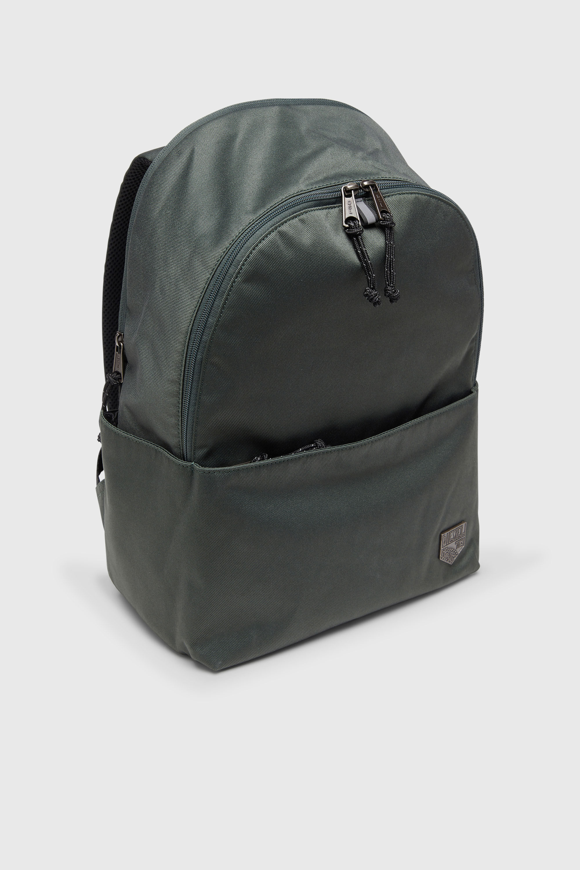 Diesel - D-PACK BACKPACK X, Unisex D-Pack - Nylon-Rucksack mit Emblem-Logo in Dunkelgr&uuml;n - 5