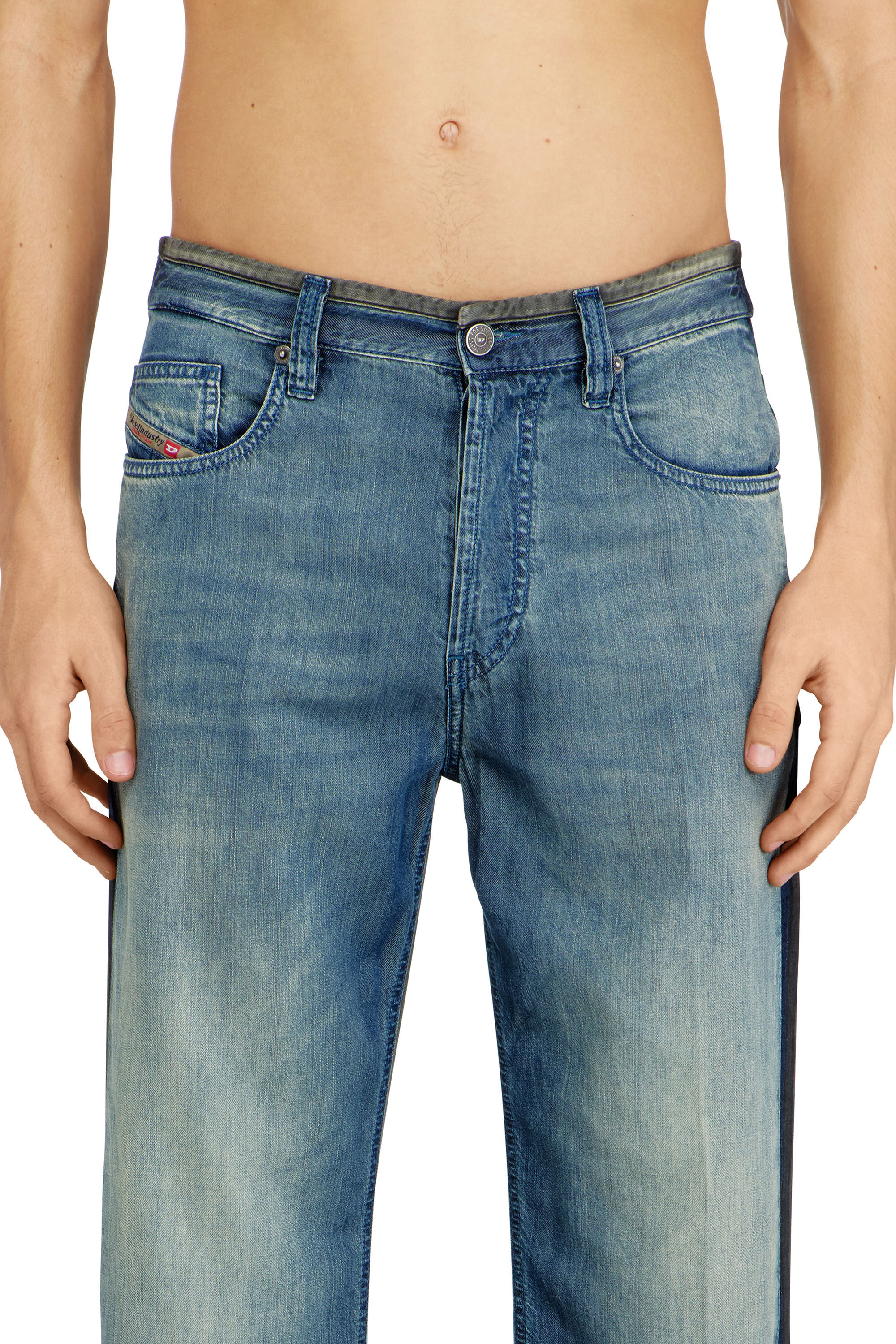 Diesel - Herren Regular Jeans 2024 D-Macs 0CECB, Mittelblau - 5