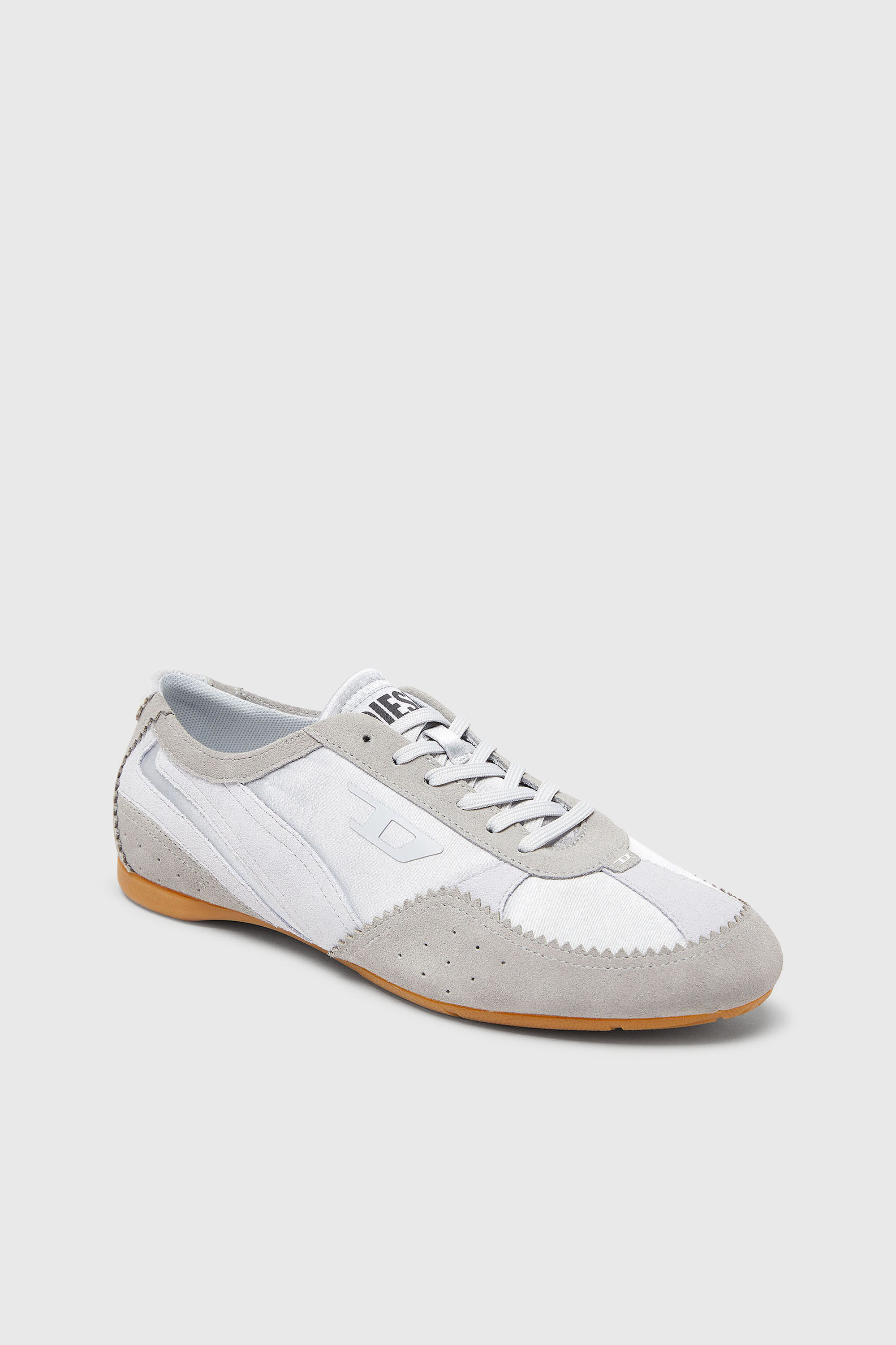 Diesel - D-MILE LOW II W, Damen D-Mile &ndash; Flat-Sneakers mit Wildleder-Overlays in Hellblau - 6