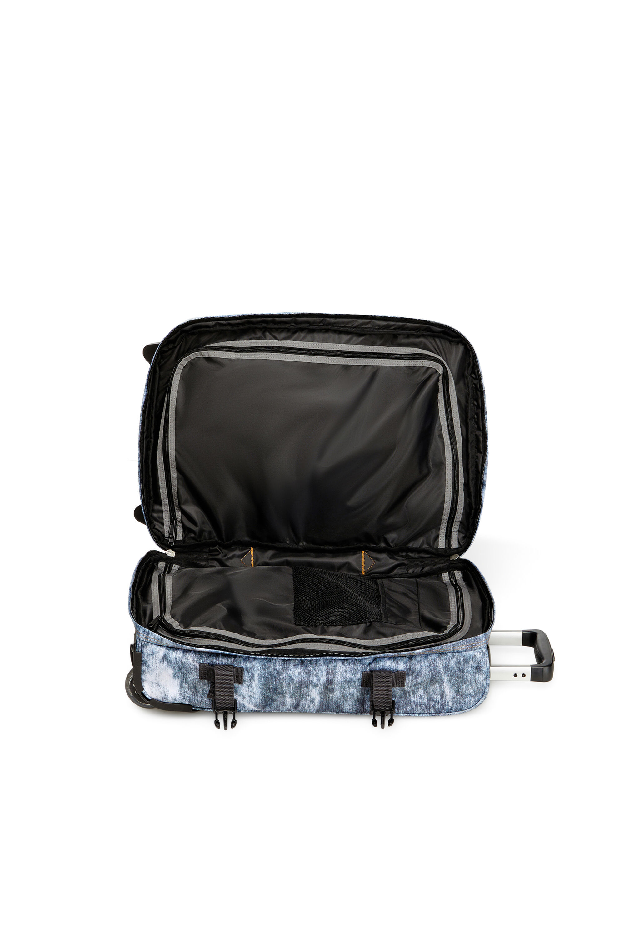 Diesel - DIESEL TRANSIT'R S, Unisex Kabinentasche aus Trompe l'œil-Denim in Blau - 5