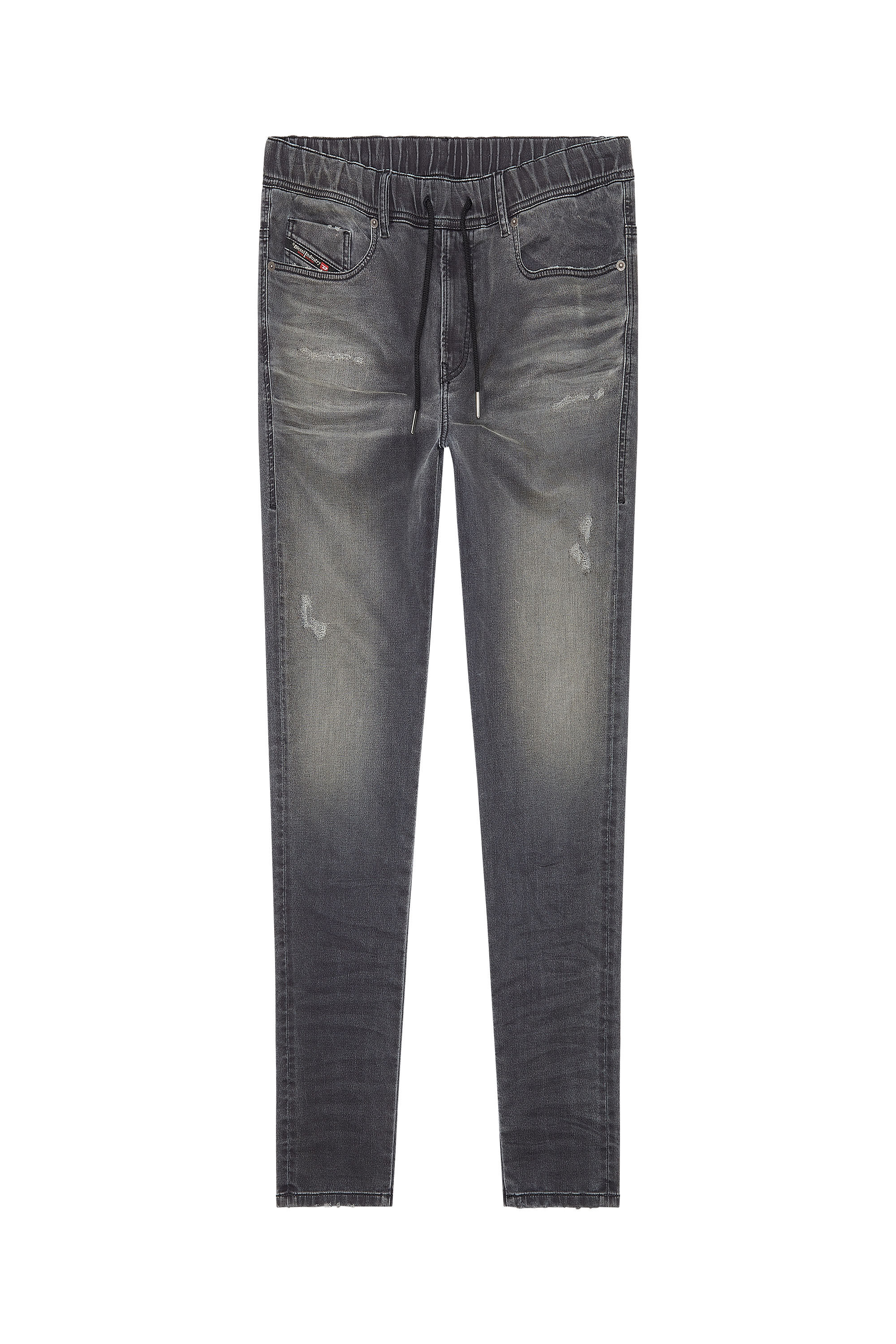 Diesel - Herren Slim E-Spender JoggJeans® 068FP, Schwarz/Dunkelgrau - 2