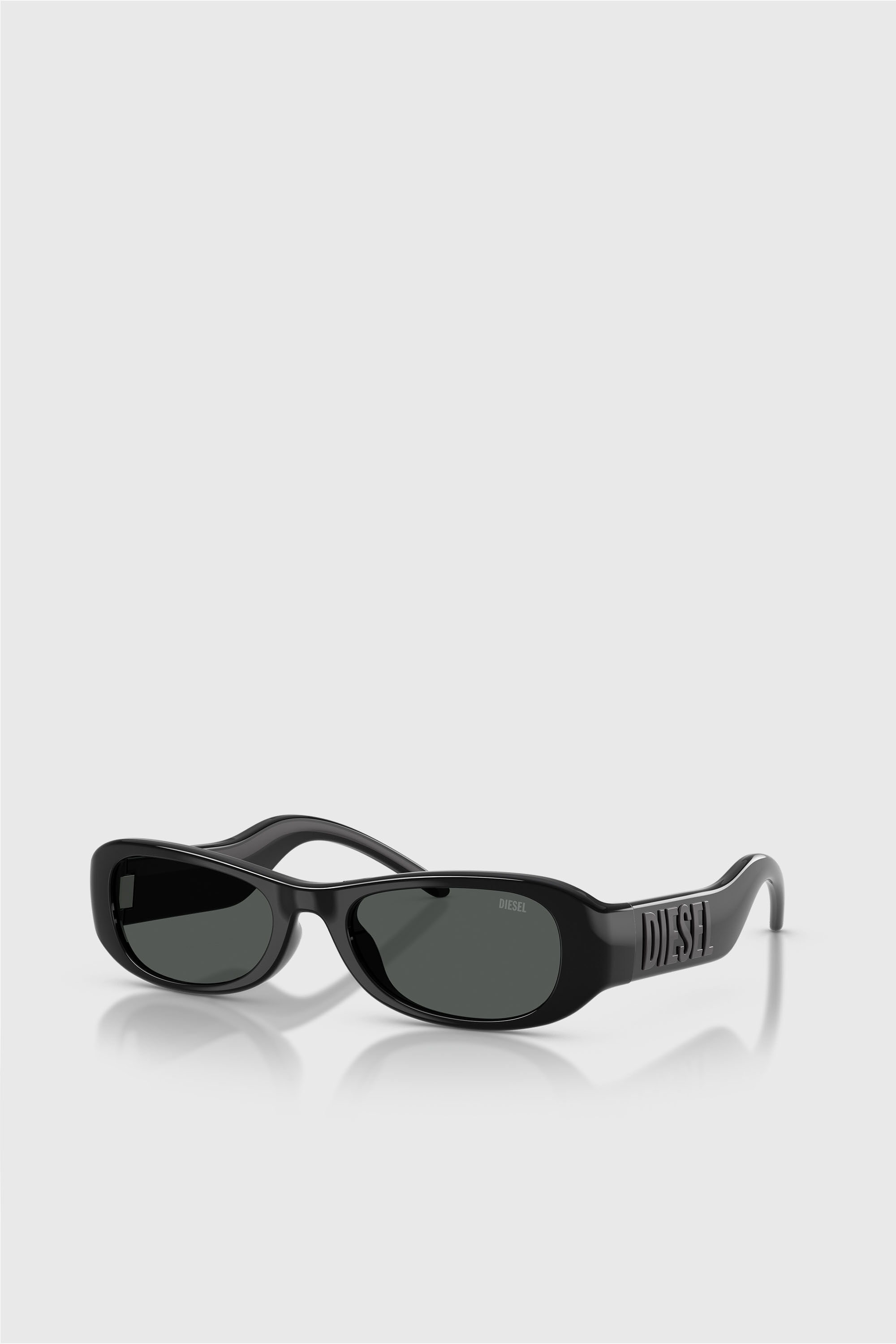 Diesel - 0DL3020U, Unisex Pillow-Sonnenbrille in Schwarz - 2