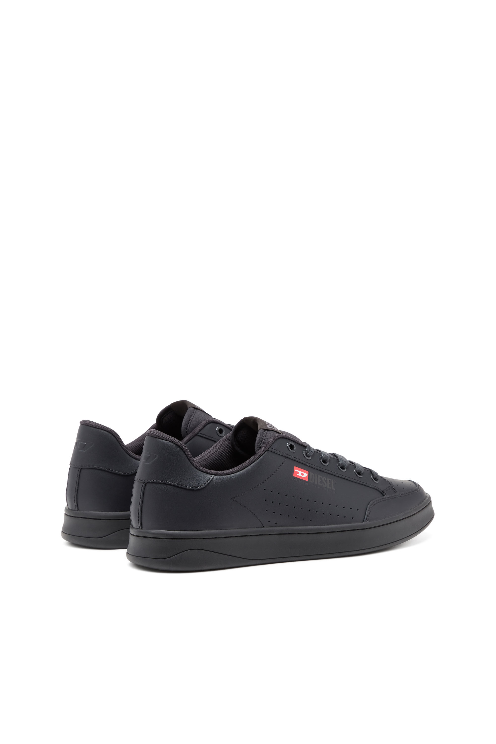 Diesel - S-ATHENE VTG, Herren S-Athene-Low Top-Sneakers aus Leder und Nylon in Schwarz - 3