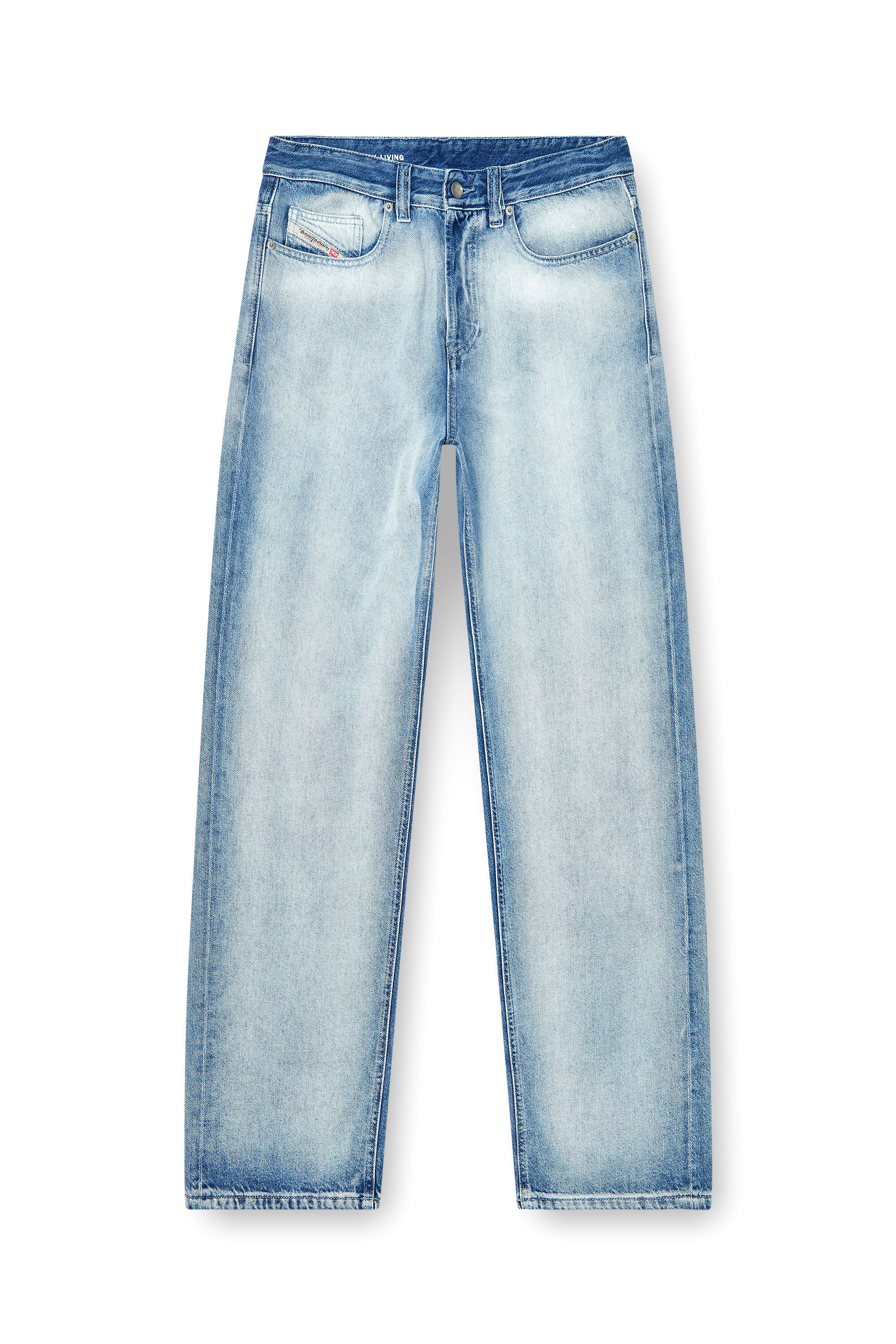 Diesel - Herren Relaxed Jeans 2001 D-Macro 09P29, Hellblau - 2