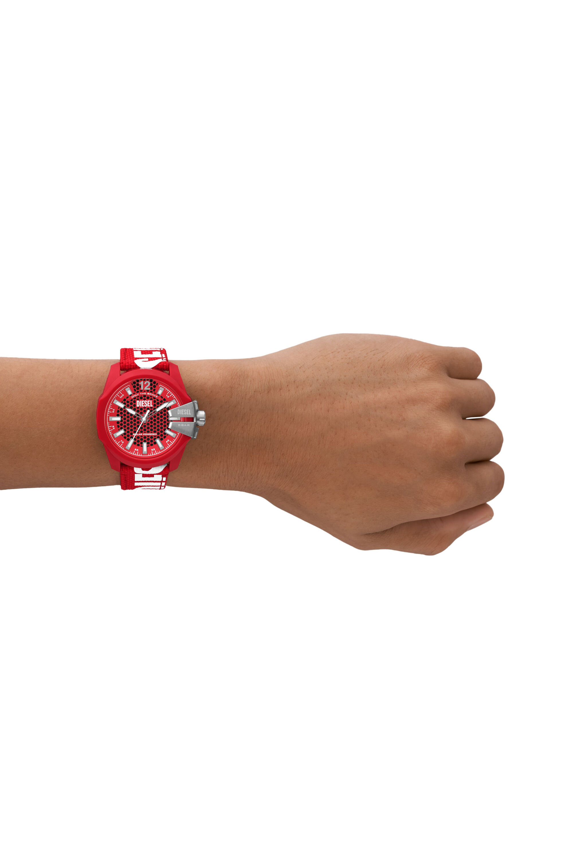 Red diesel watch men's 2025