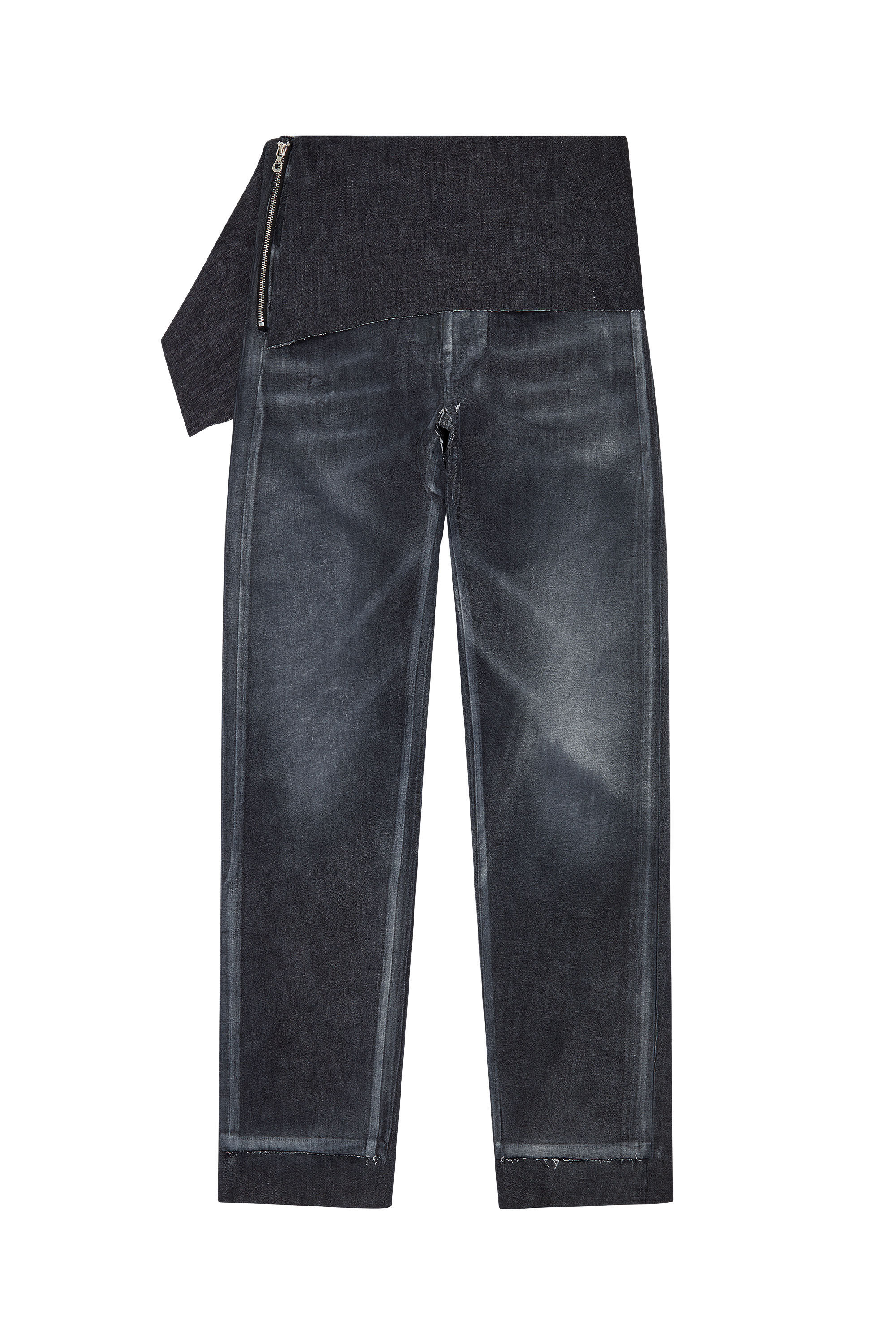 Diesel - Straight Jeans 2010 D-Macs 007Q5, Schwarz/Dunkelgrau - Image 2