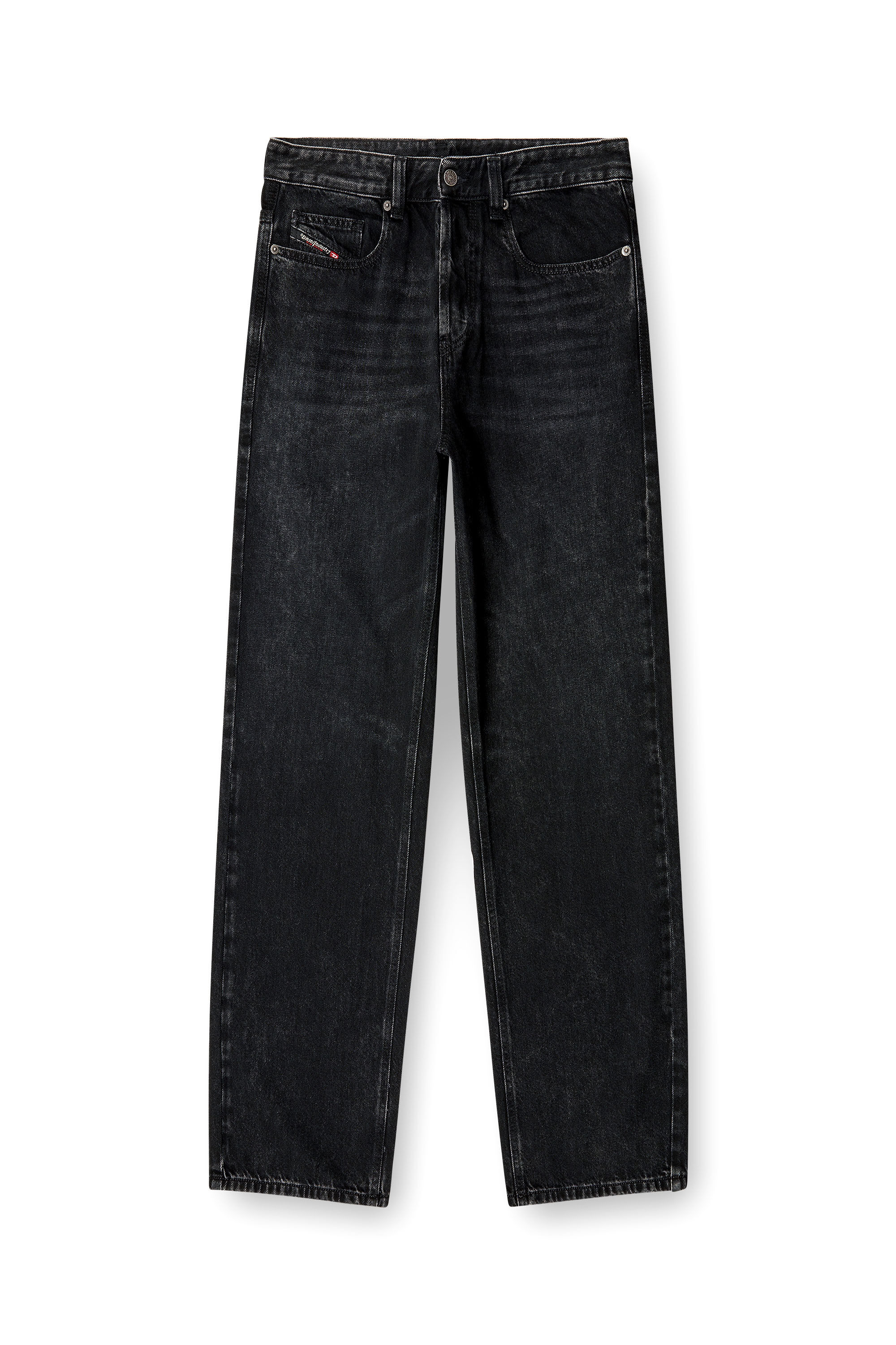 Diesel - Herren Relaxed Jeans 2001 D-Macro 09P09, Schwarz/Dunkelgrau - 6