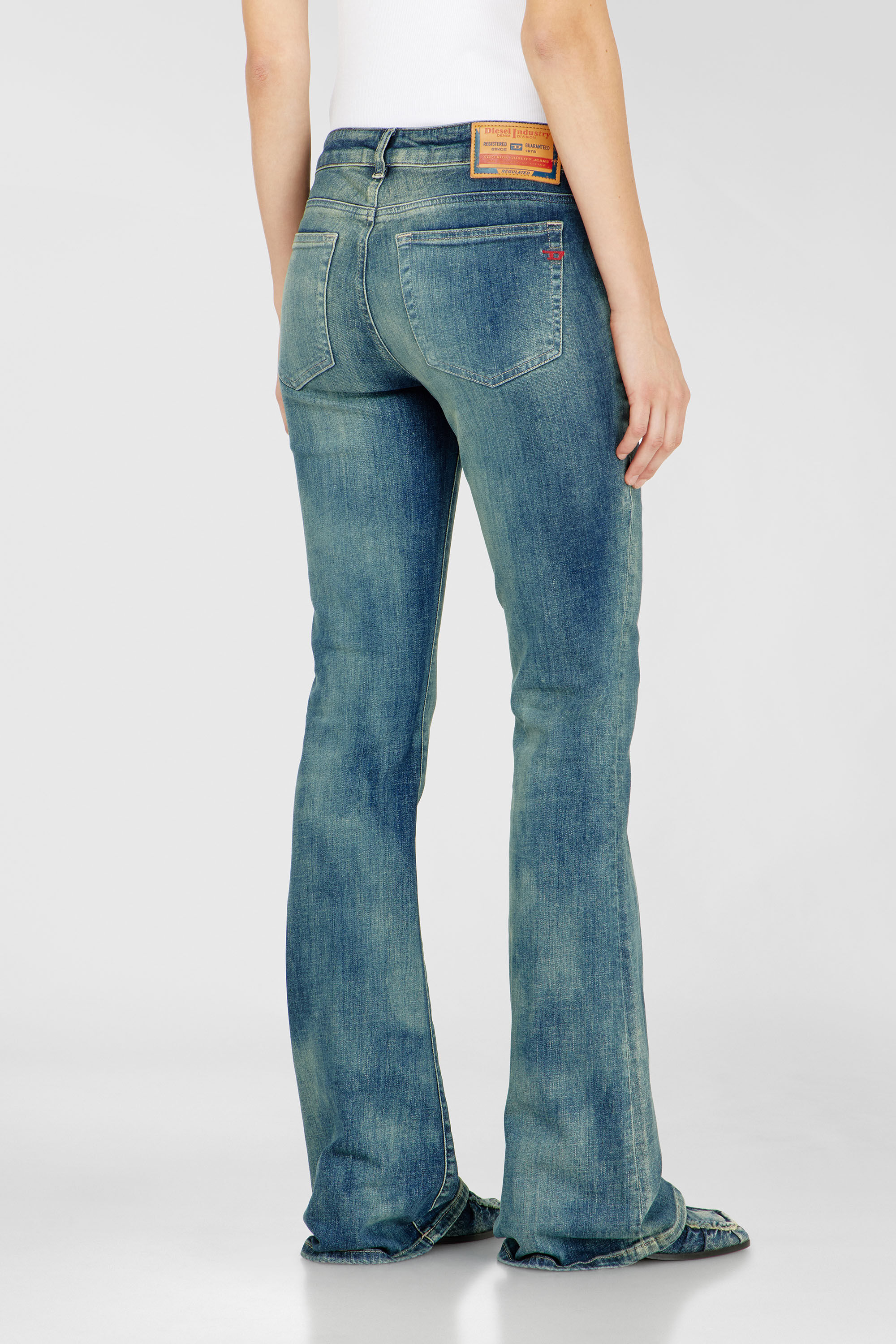 Diesel - Woman's Bootcut Jeans 1969 D-Ebbey 09P41, Medium blue - 5