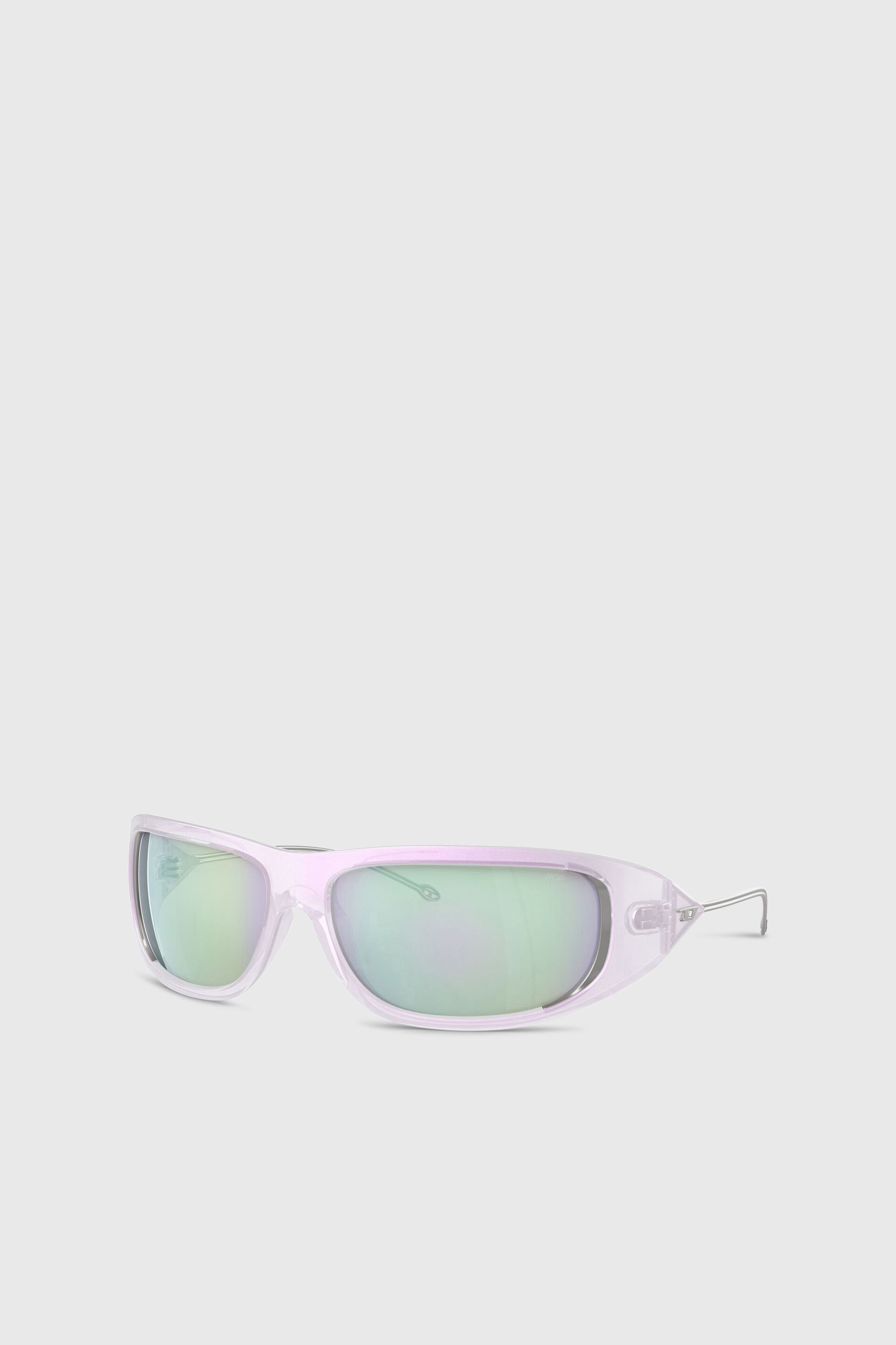 Diesel - 0DL3001 SIZE 61, Unisex Wraparound-Stil Brille in Bubble - 5