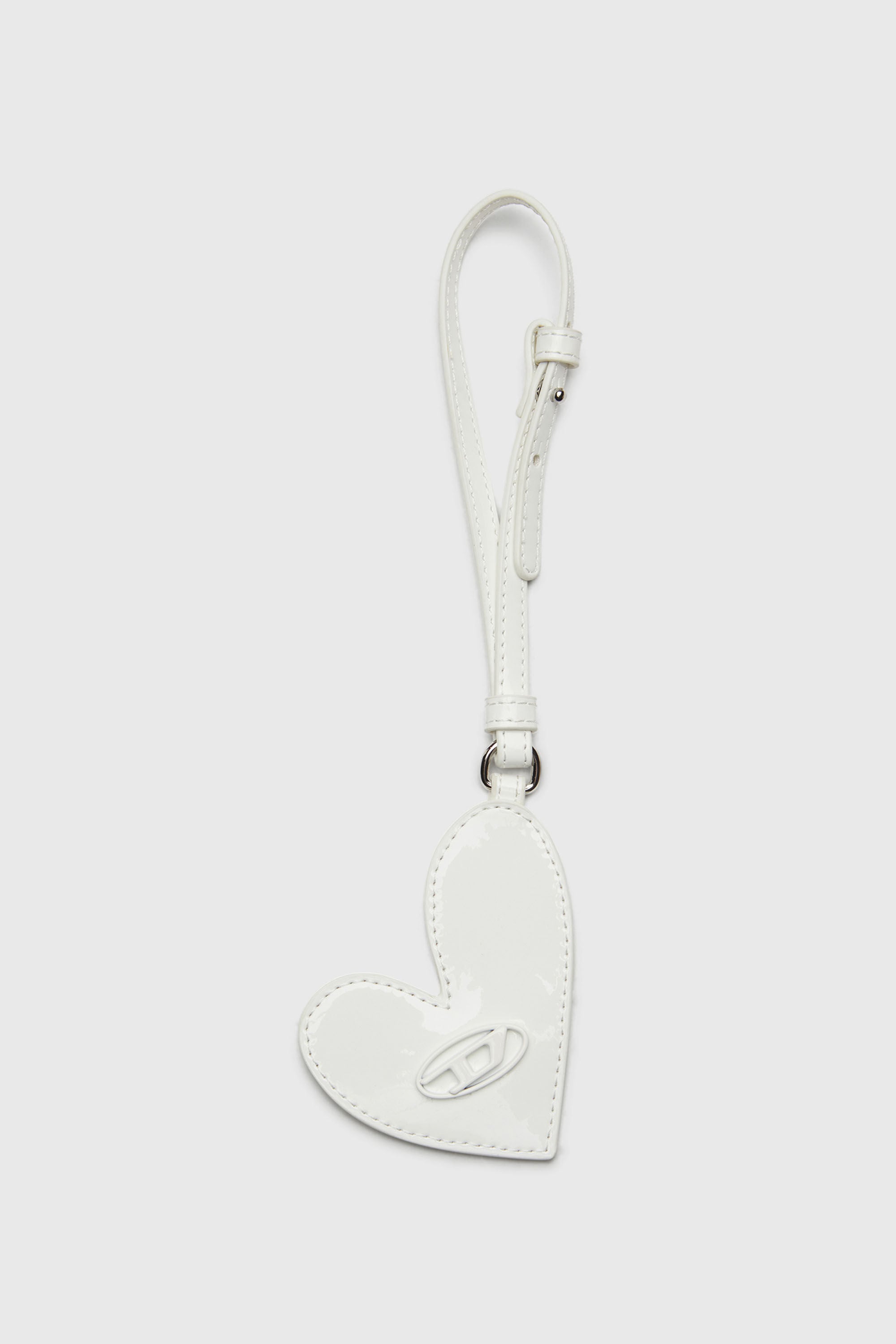 Diesel - PLAY MIRROR, Woman's Mirror charm with glossy finish in White - 1