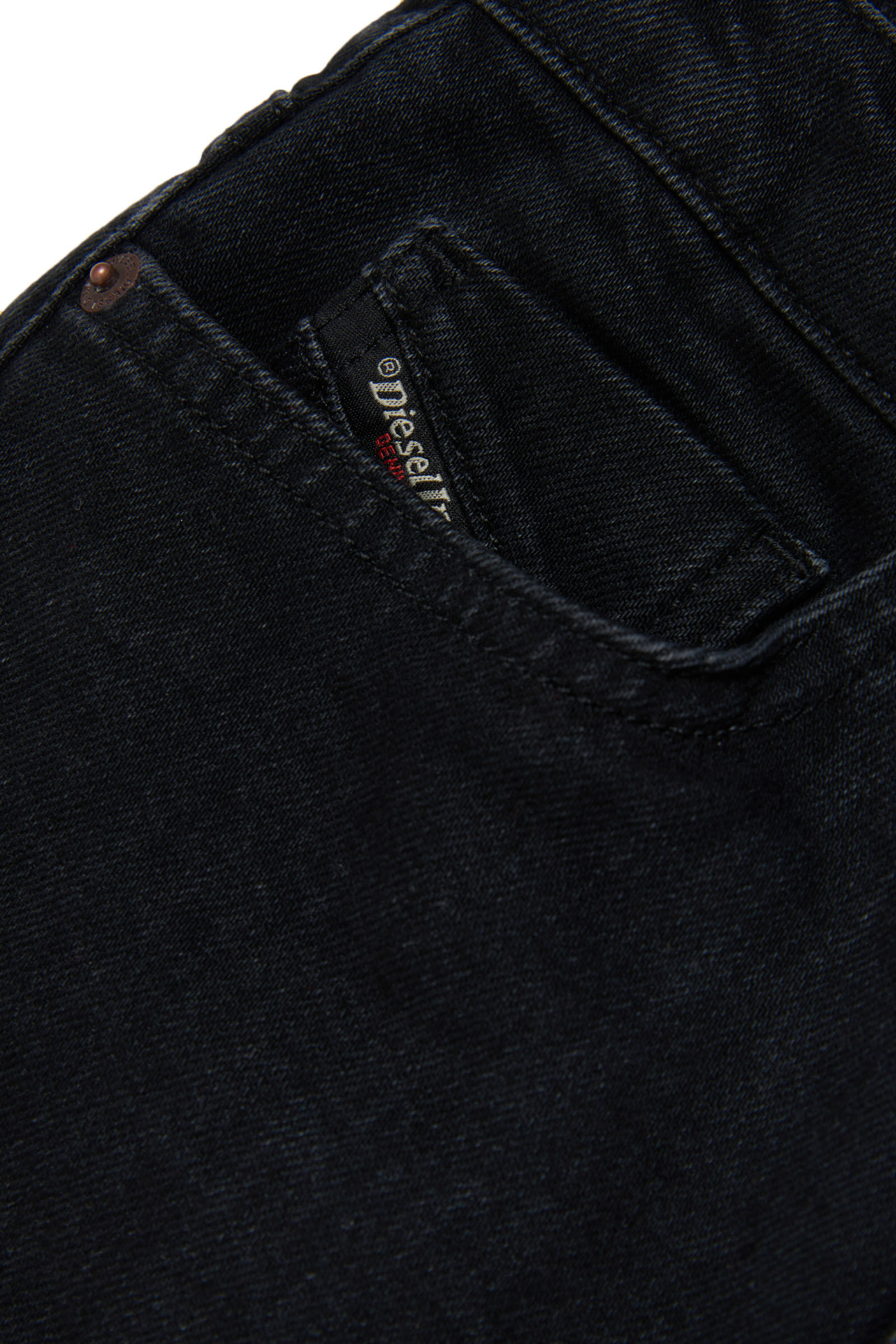 Diesel - D-MACS-SH-J, Man Bermuda shorts in denim in Black - Image 3