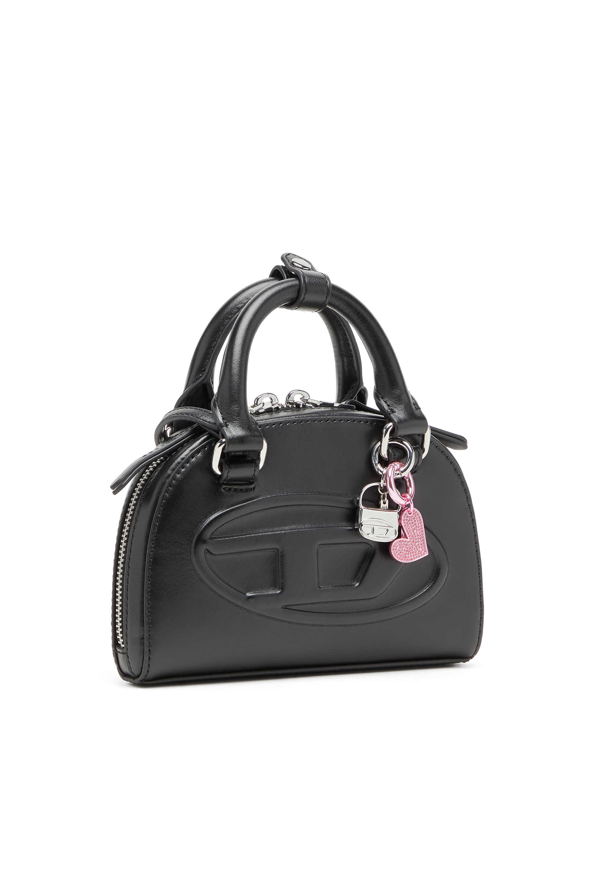 Diesel - CHARM-1DR, Damen Metallanhänger mit Mini-1DR-Anhänger in Silber - 3