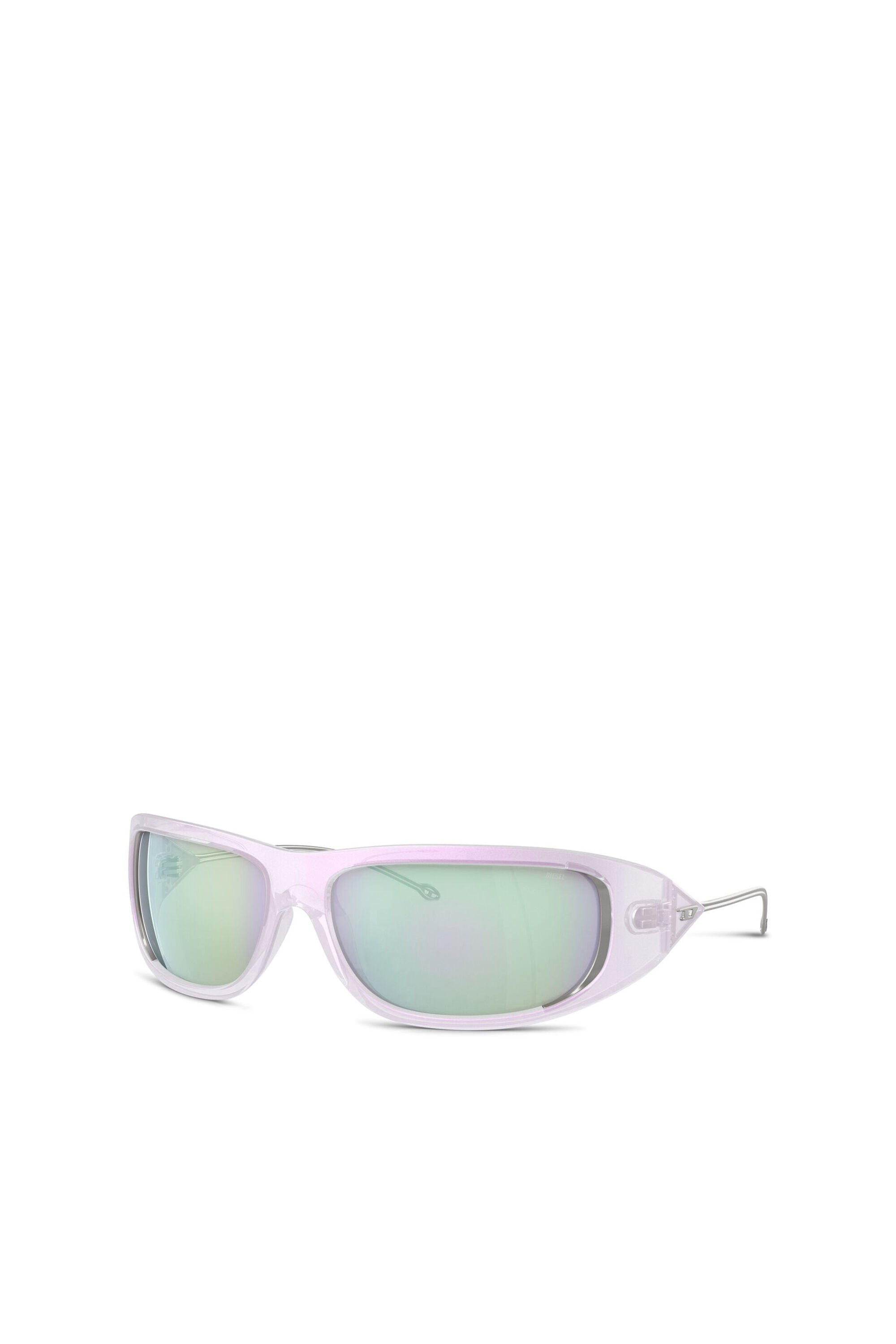 Diesel - 0DL3001 SIZE 61, Unisex Wraparound-Stil Brille in Bubble - 5