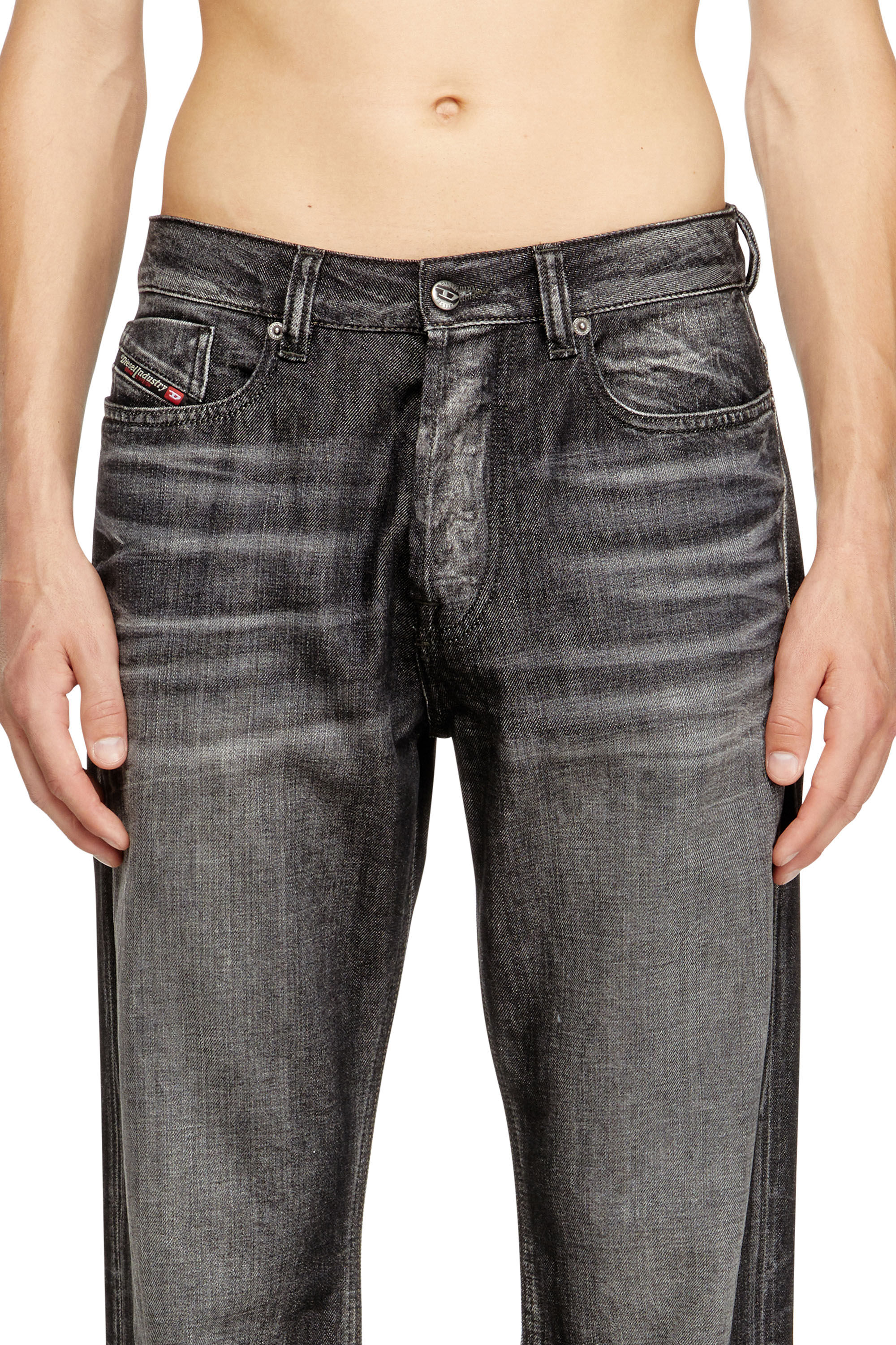 Diesel - Herren Relaxed Jeans 1980 D-Eeper 09M63, Schwarz/Dunkelgrau - 5