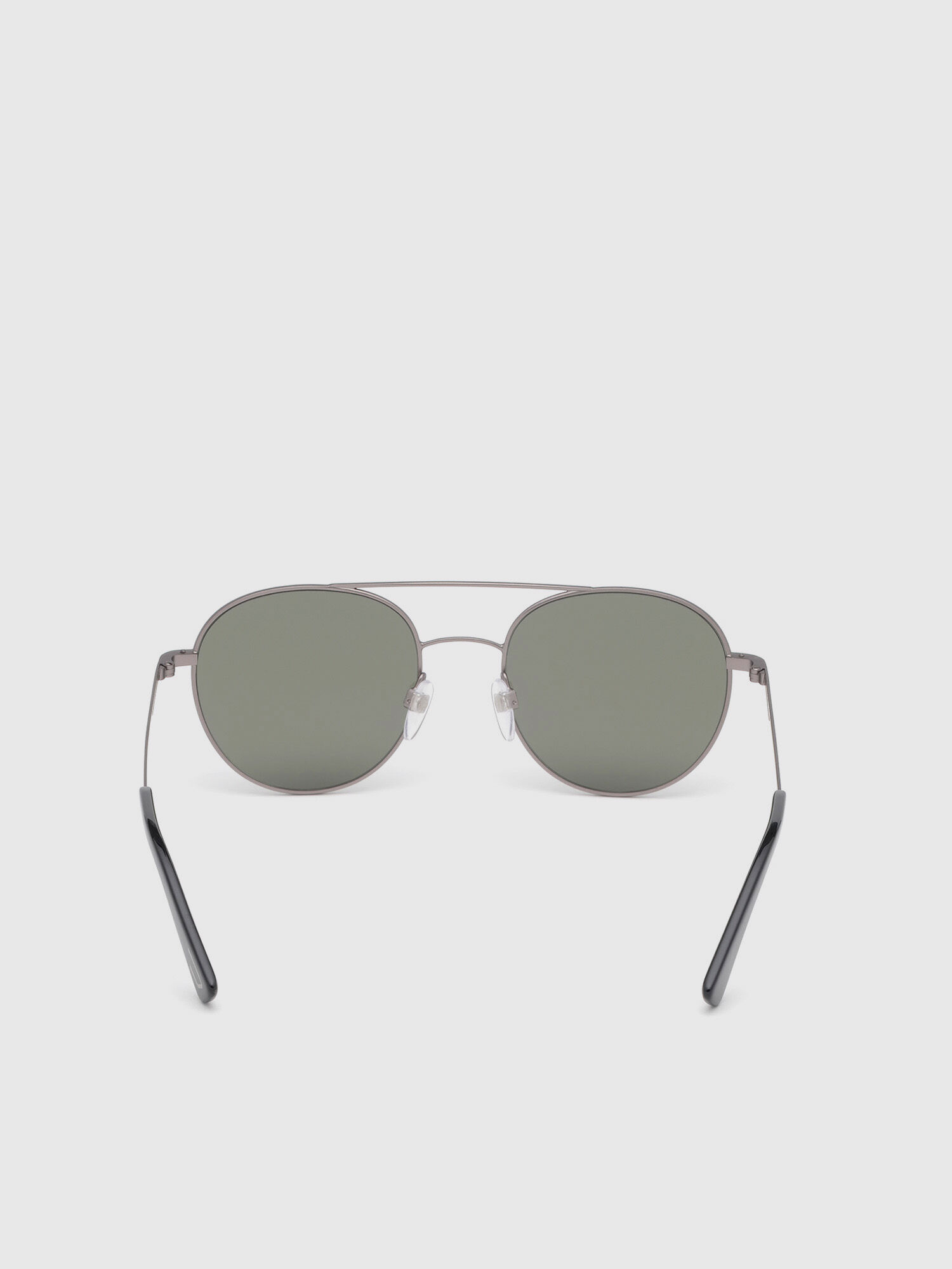 Diesel - DL0286, Unisex Sonnenbrille aus metall mit runden gläsern in Dunkelbeige - 5