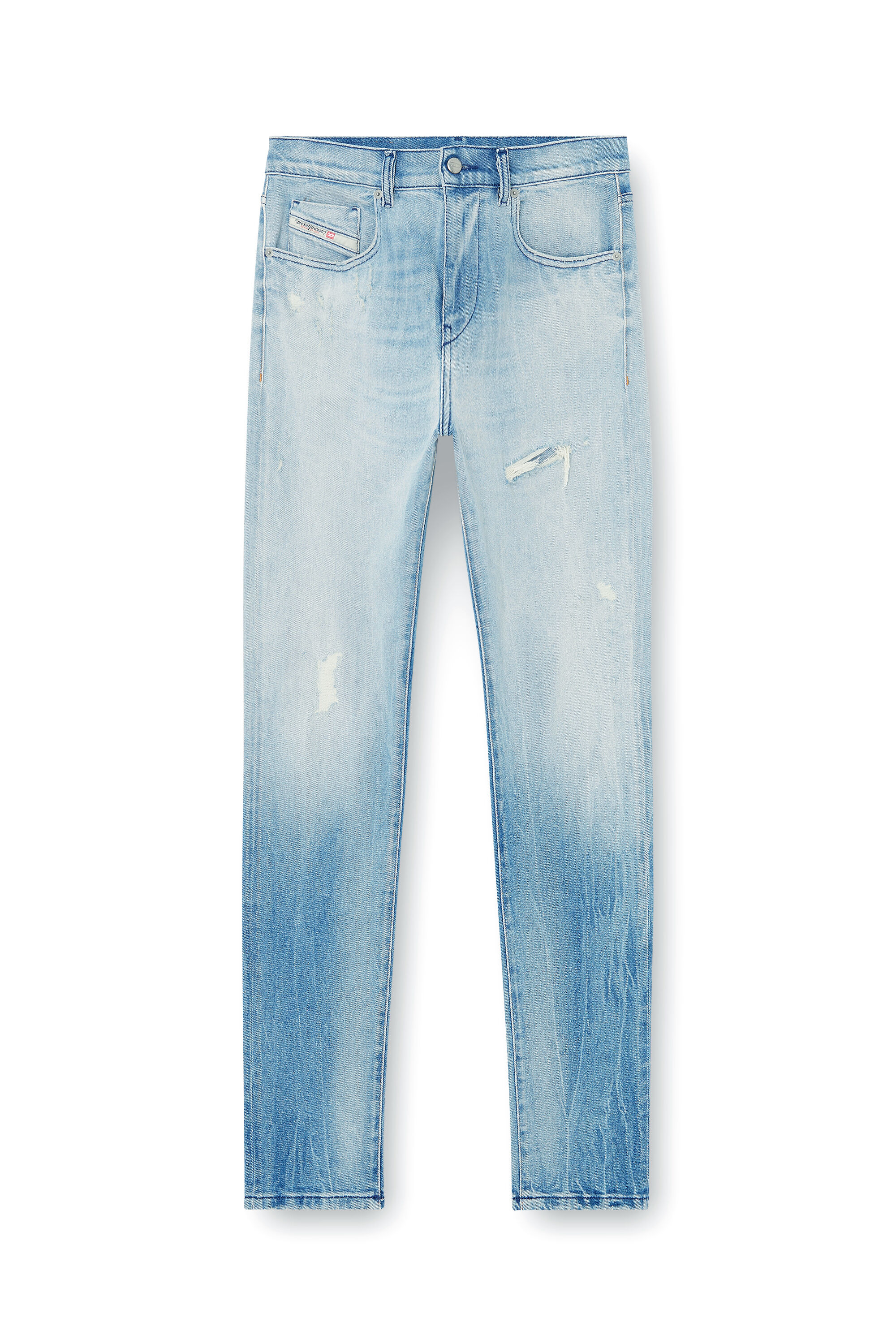 Diesel - Herren Slim Jeans 2019 D-Strukt 09N38, Hellblau - 4