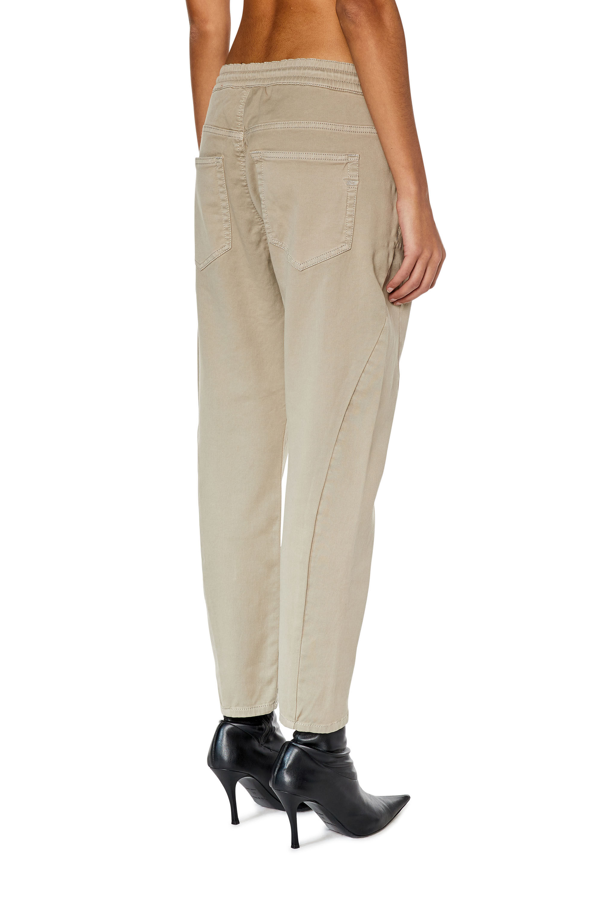 Diesel - Boyfriend Fayza JoggJeans® 068DY, Beige - Image 4