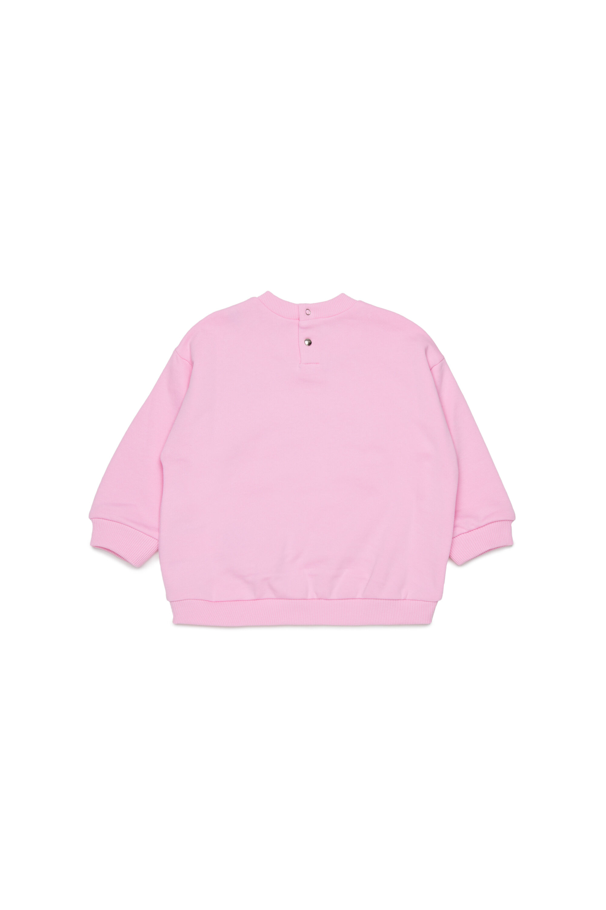 Diesel - SROSEB, Damen Sweatshirt aus Baumwolle mit Rosenprint in Rosa - 2